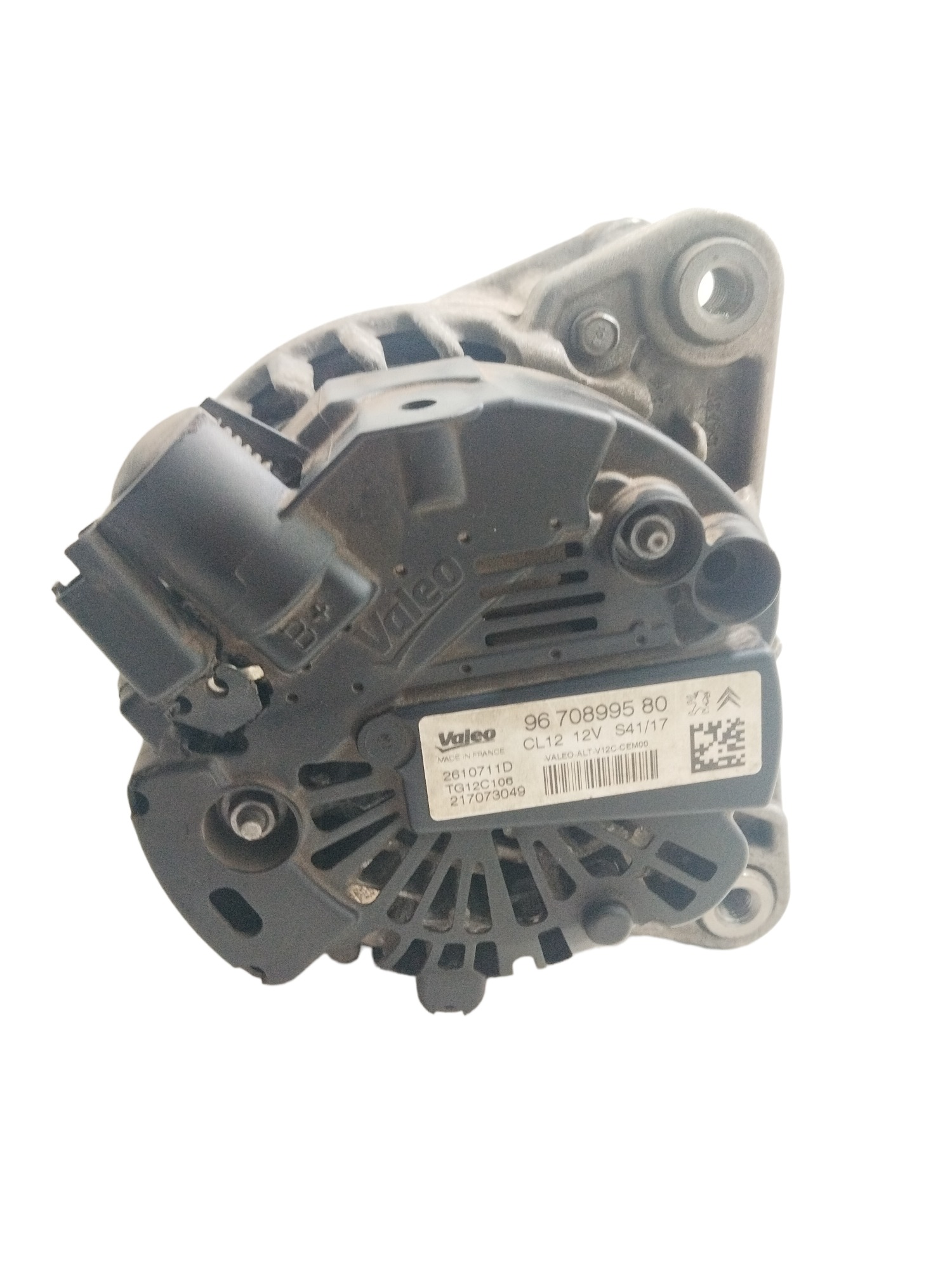 Alternador Peugeot 208 E 2008 1.6 16v 2017 2018 2019 Origi 4