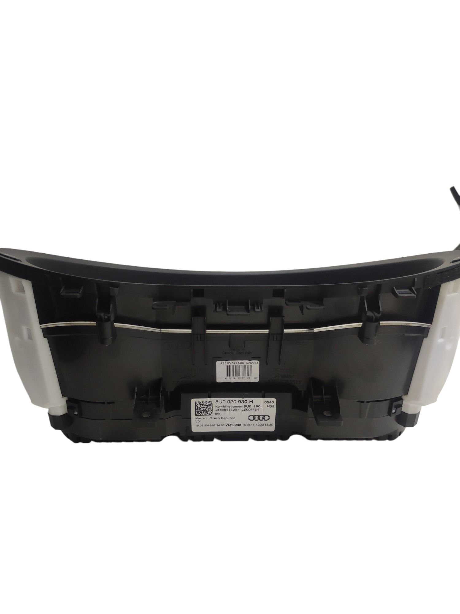 Painel De Instrumentos Original Audi Q3 2018 8u0920930h Preto 8
