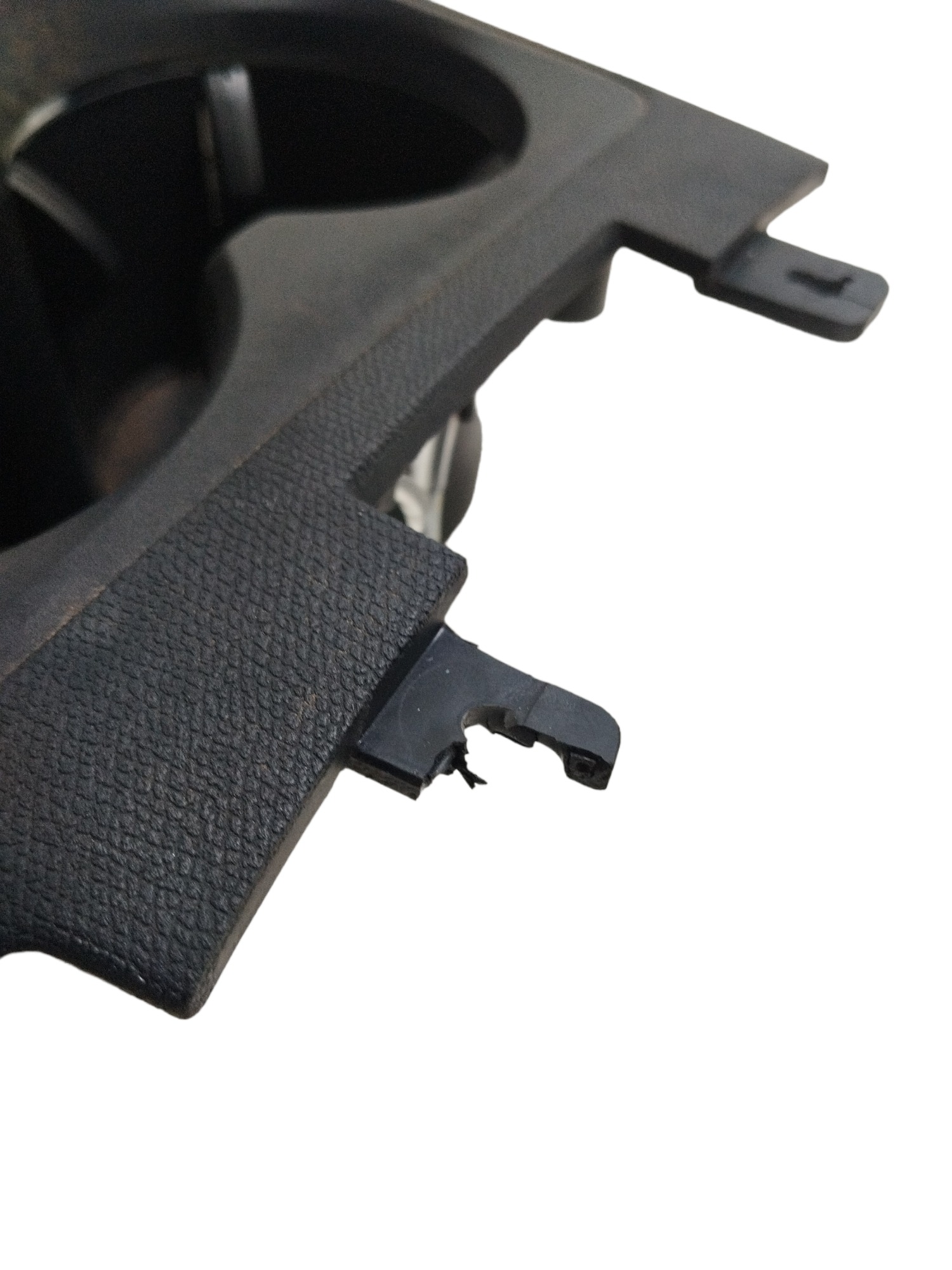 Porta Copos Console Peugeot 3008 2017 2020 Com Detalhe Preto 7