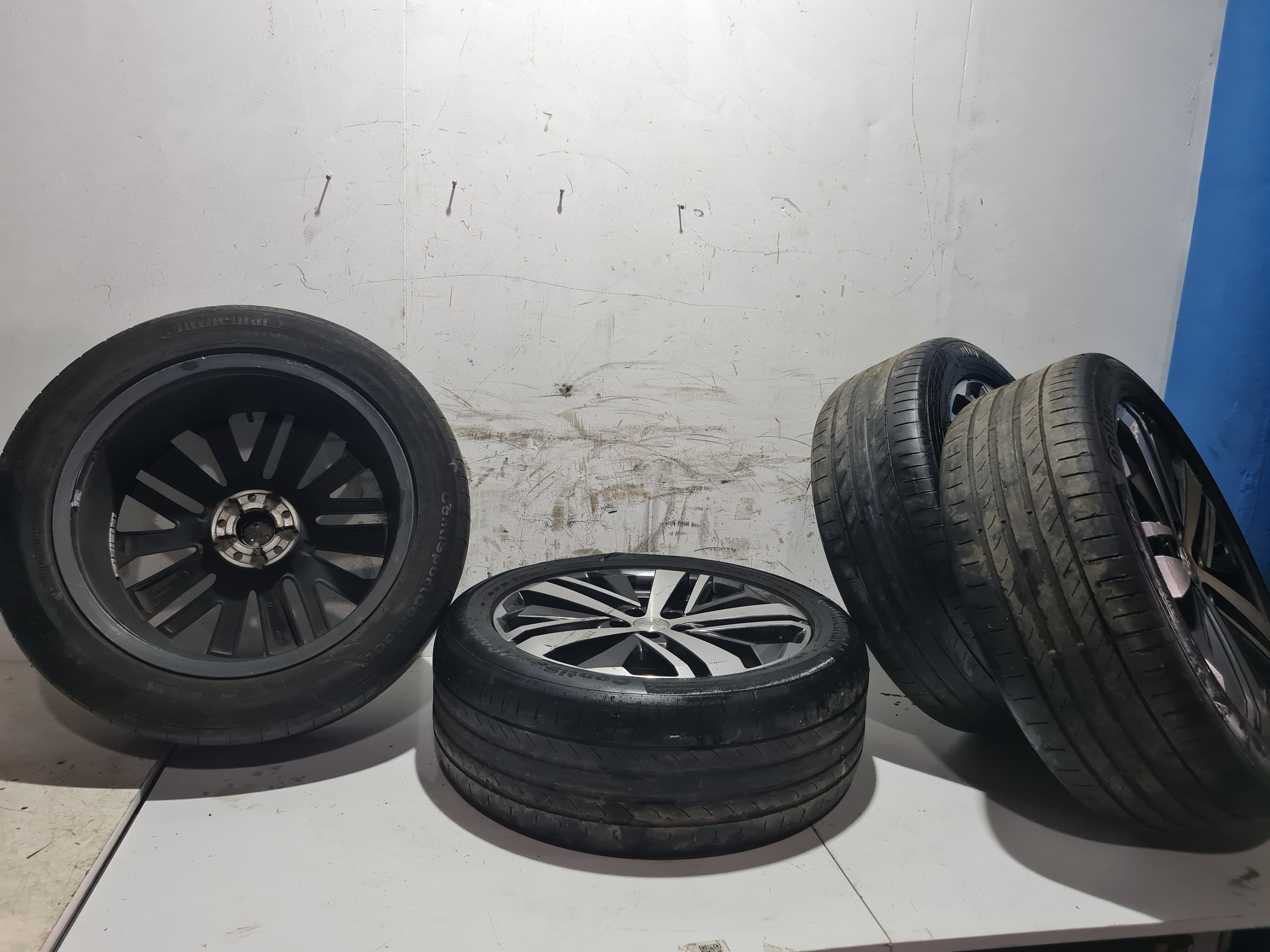 Jogo Roda Pneu Peugeot 3008 17 A 20 235/50 Aro 19 Ou Parte Preto 7
