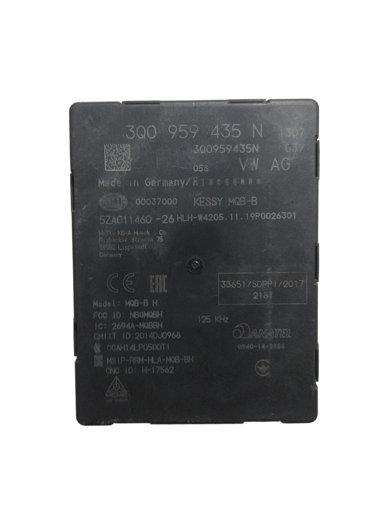 Módulo  Keyless Volkswagen Polo Nivus T-cross 3q0959435n 1