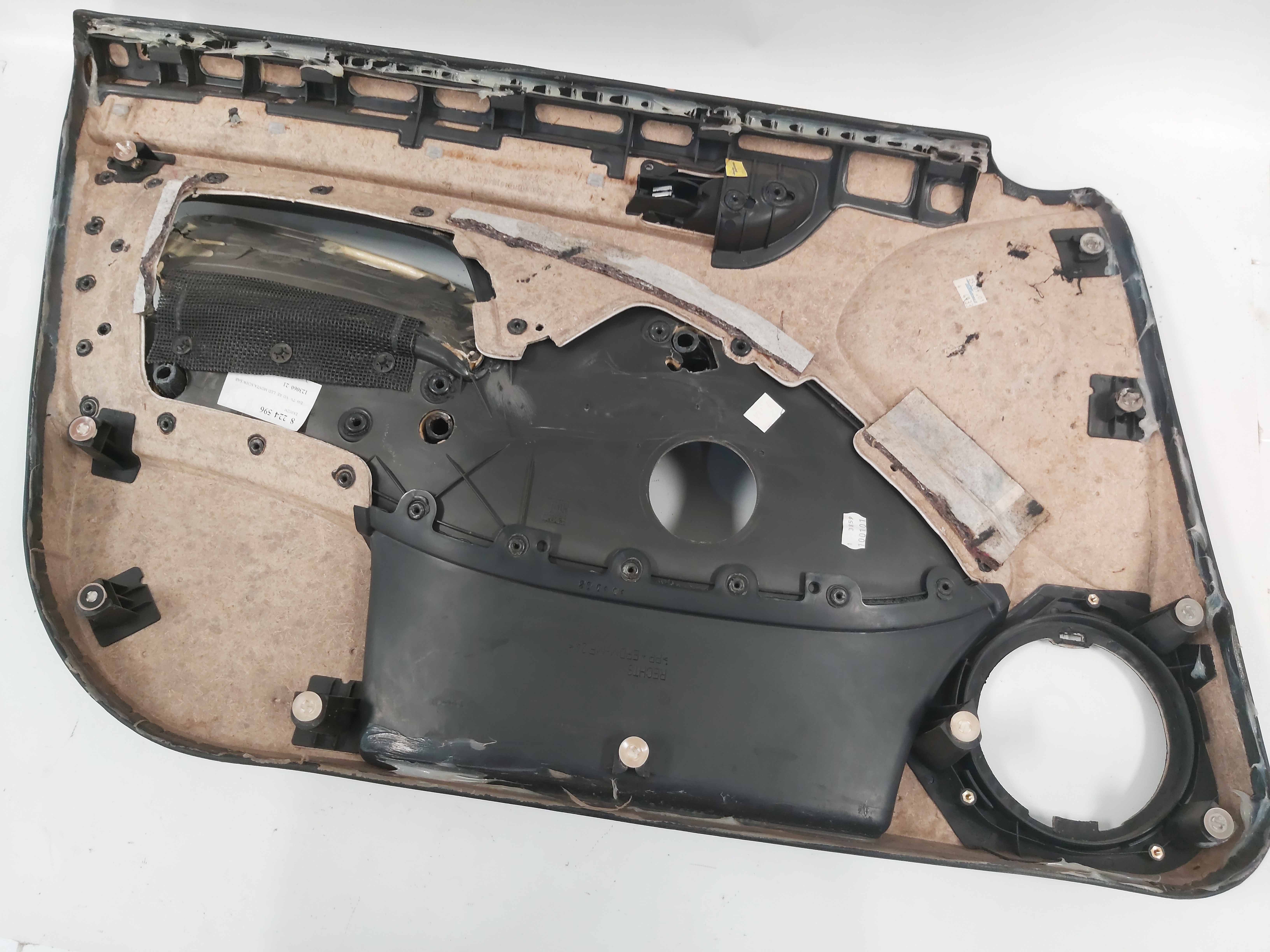 Forro Porta Dianteira Direita Bmw E46 330i 328i 320i 99 A 05 Preto 5