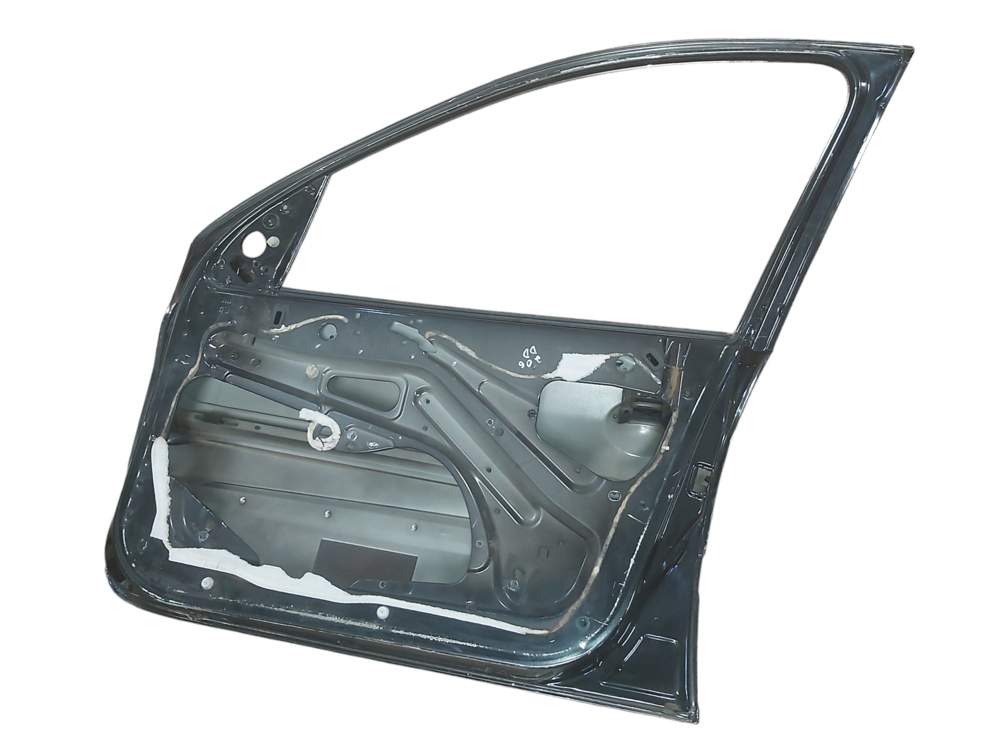 Porta Dianteira Direita Peugeot 206 207 99 2004 2008 2015 Dianteira Direito Preto 6