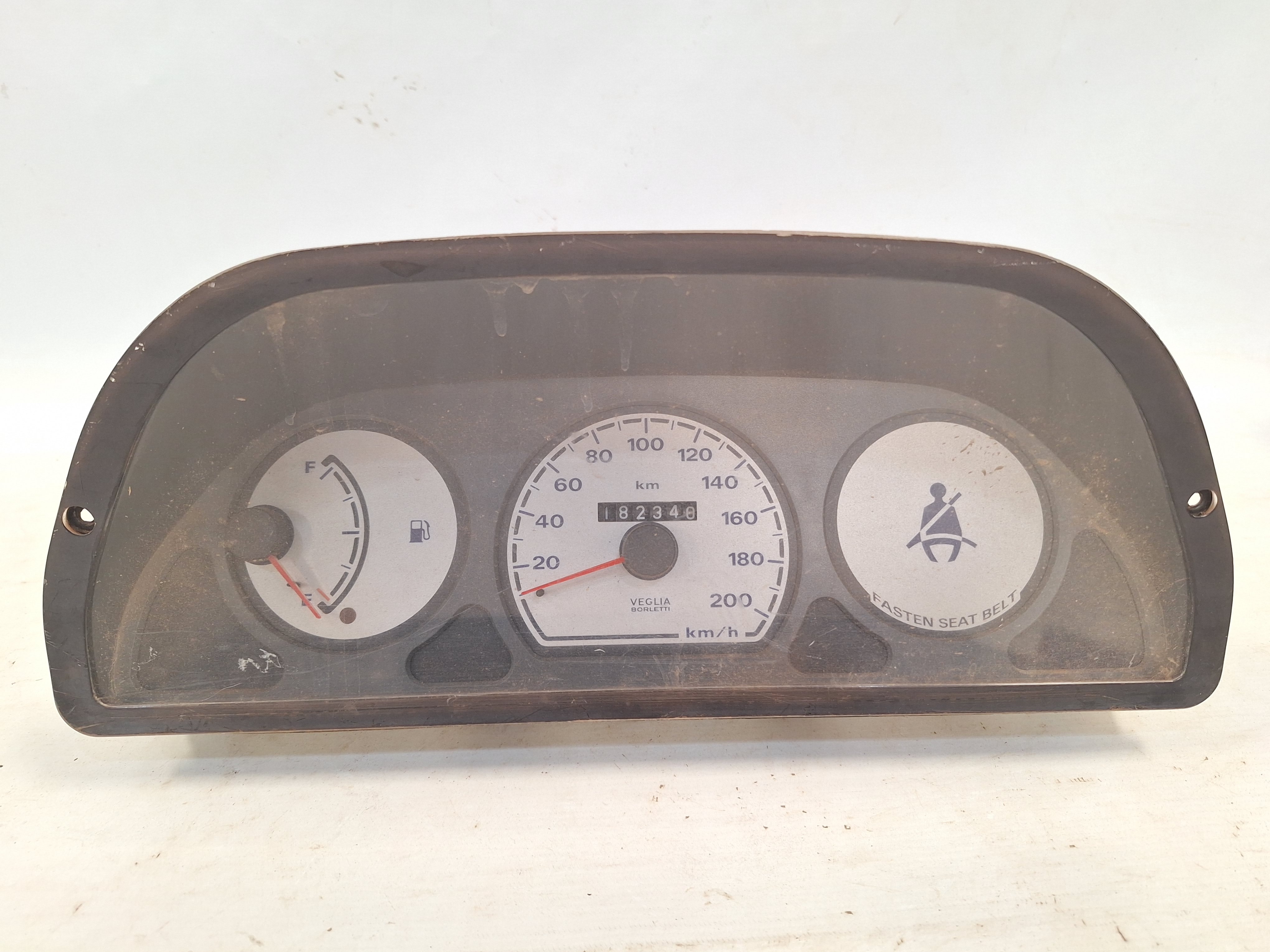 Painel De Instrumentos Fiat Palio Uno Strada 1999 A 2005 Preto E Branco