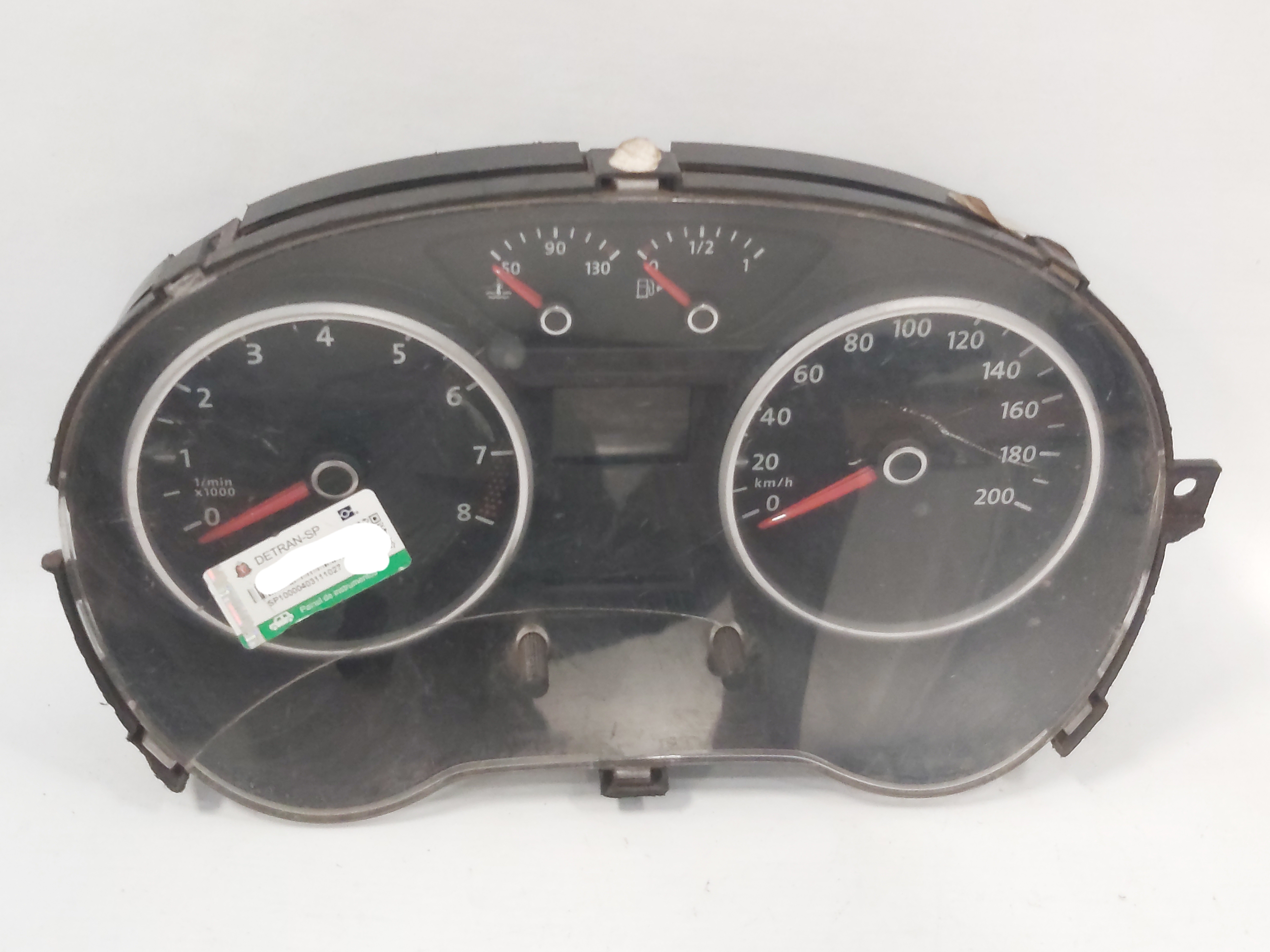 Painel De Instrumentos Gol Voyage Saveiro G5 2008 A 2012 Preto 9