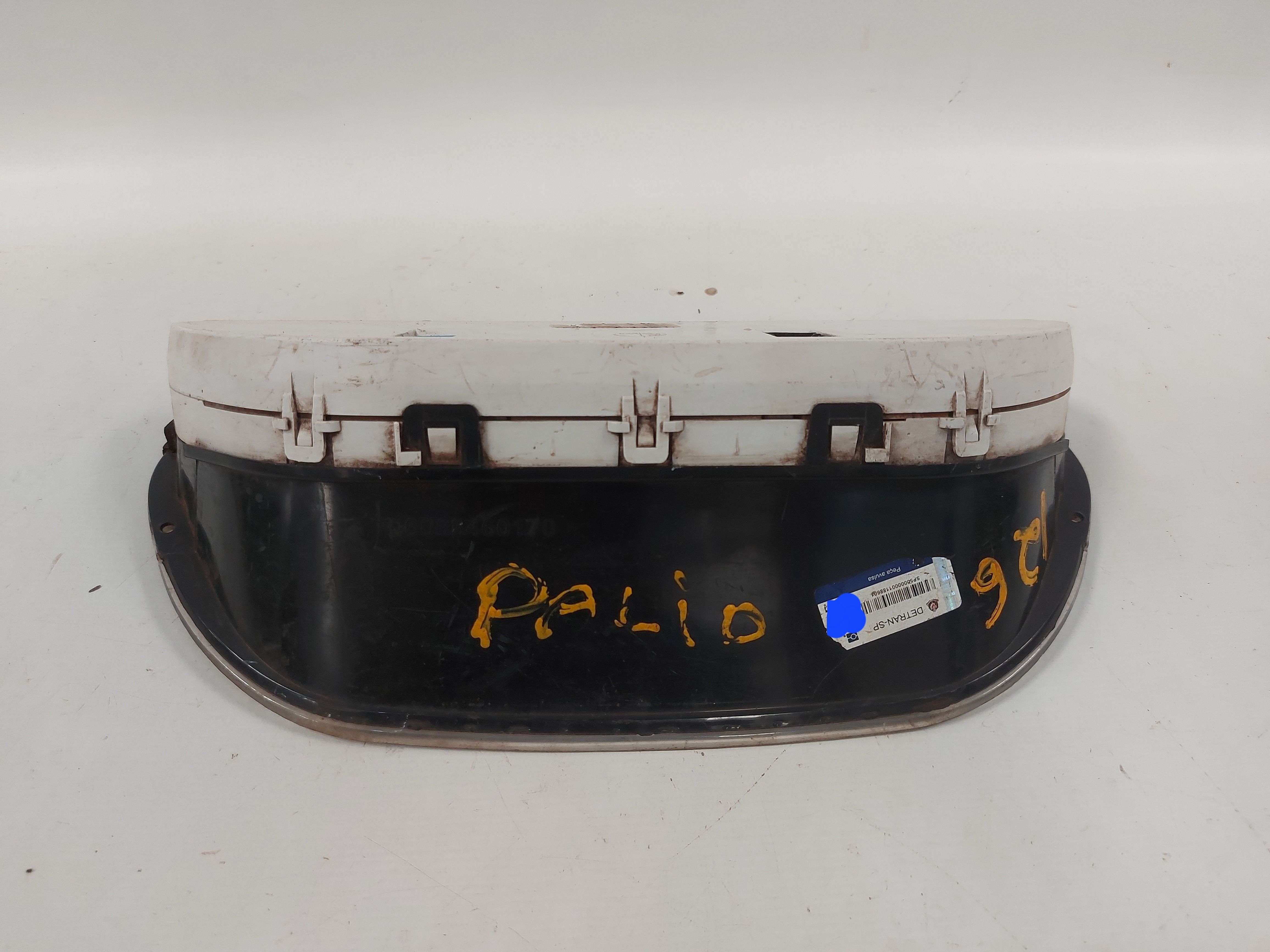 Painel Instrumentos Fiat Uno Mille Economy Palio 2005 2012 Preto 6