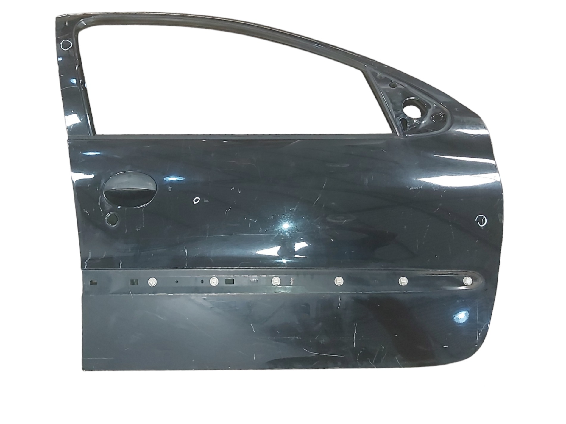 Porta Dianteira Direita Peugeot 206 207 99 2004 2008 2015 Dianteira Direito Preto 2