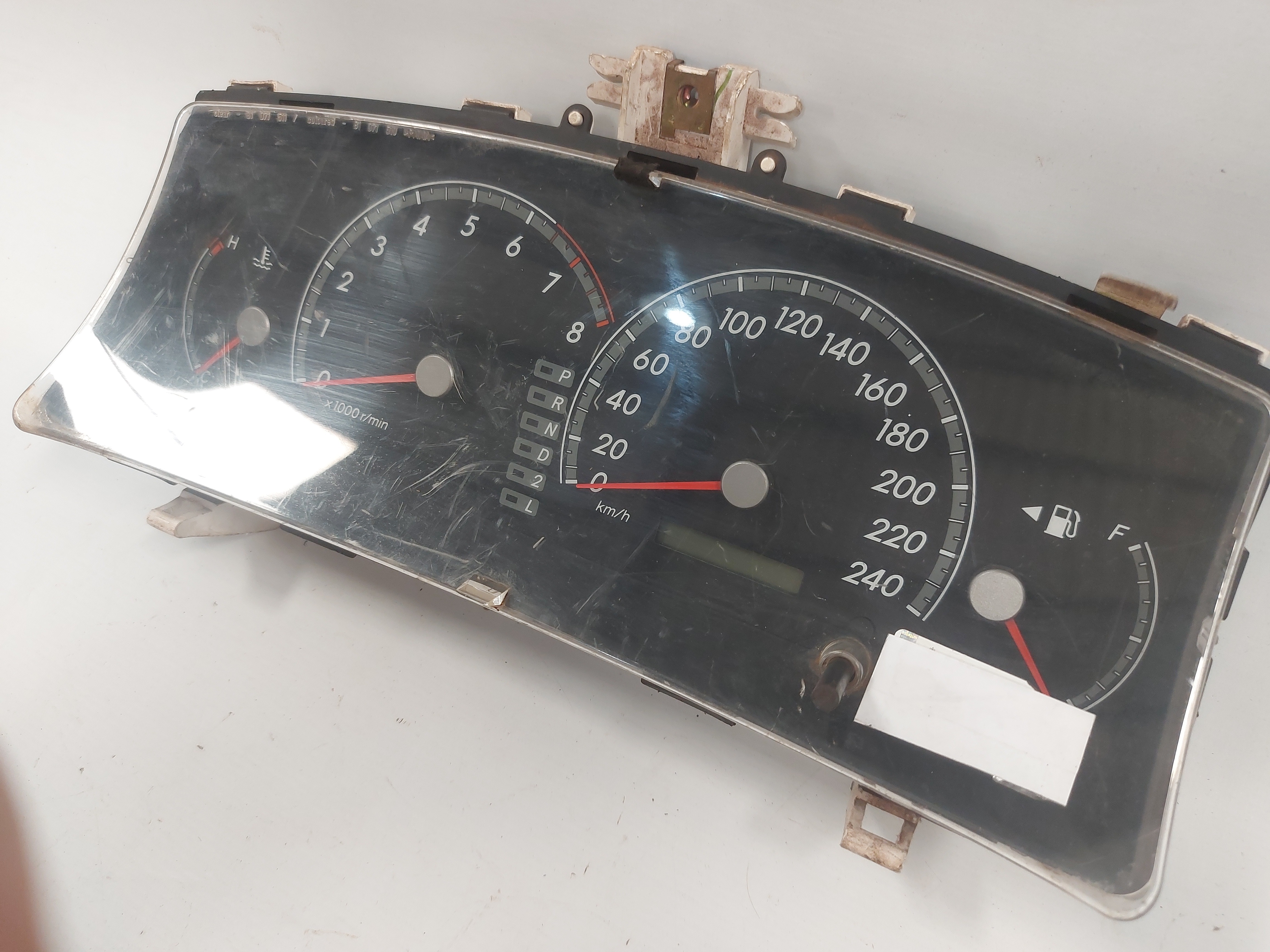 Painel Instrumentos Toyota Corolla Fielder Automático 2006 Preto 2