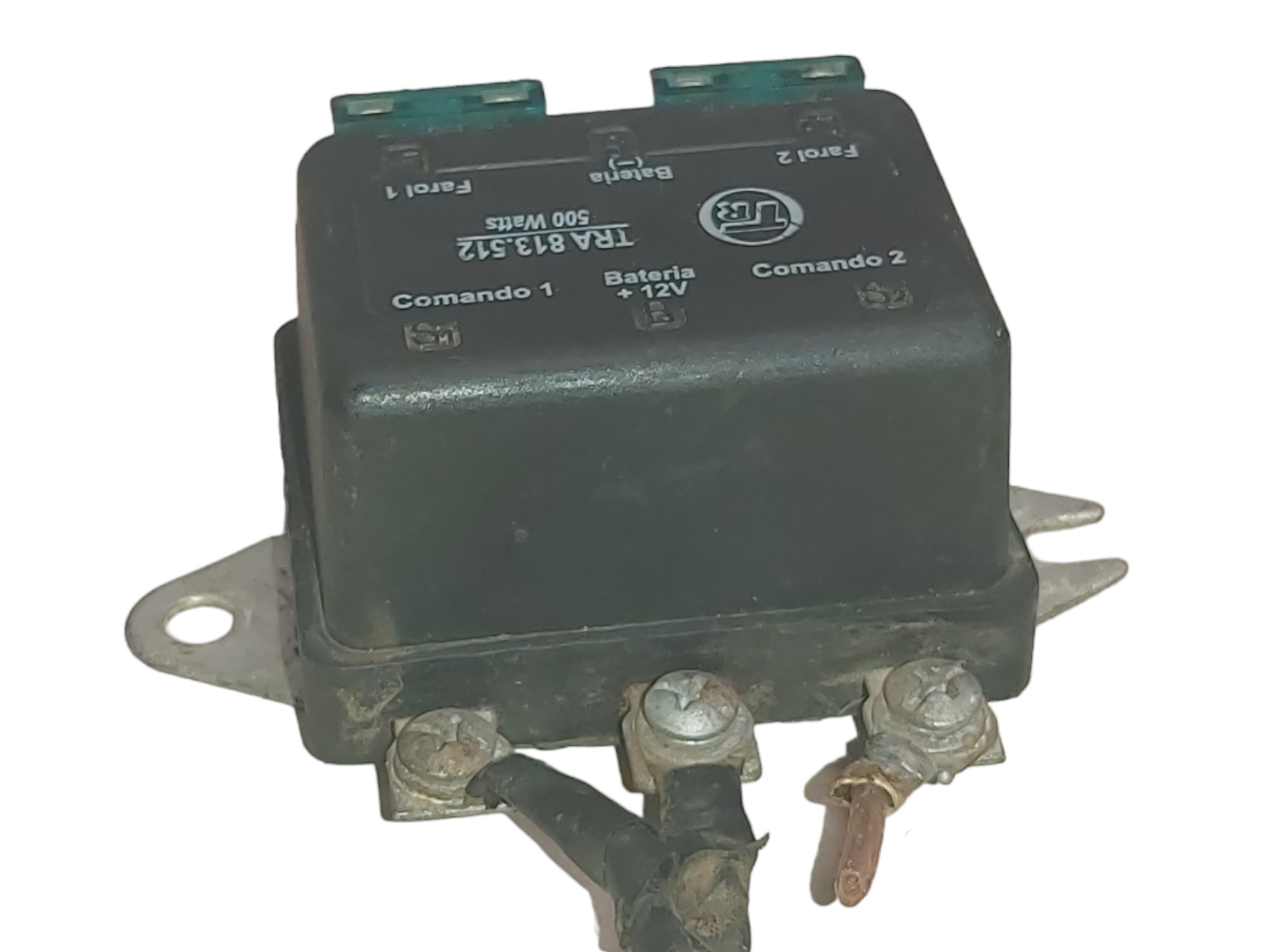Rele Duplo Auxiliar Farol 12v 6 Terminais Universal 3