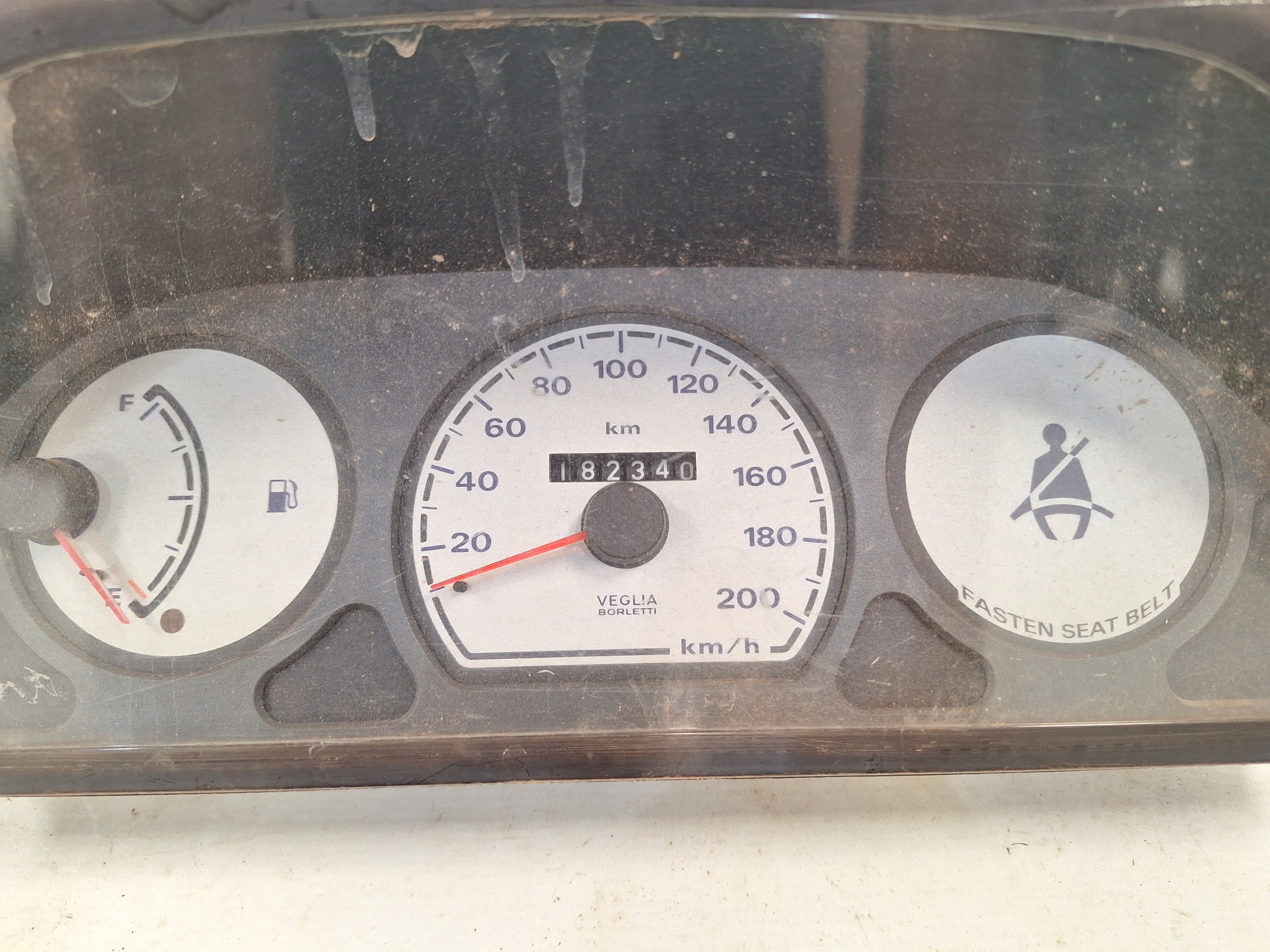 Painel De Instrumentos Fiat Palio Uno Strada 1999 A 2005 Preto E Branco 2