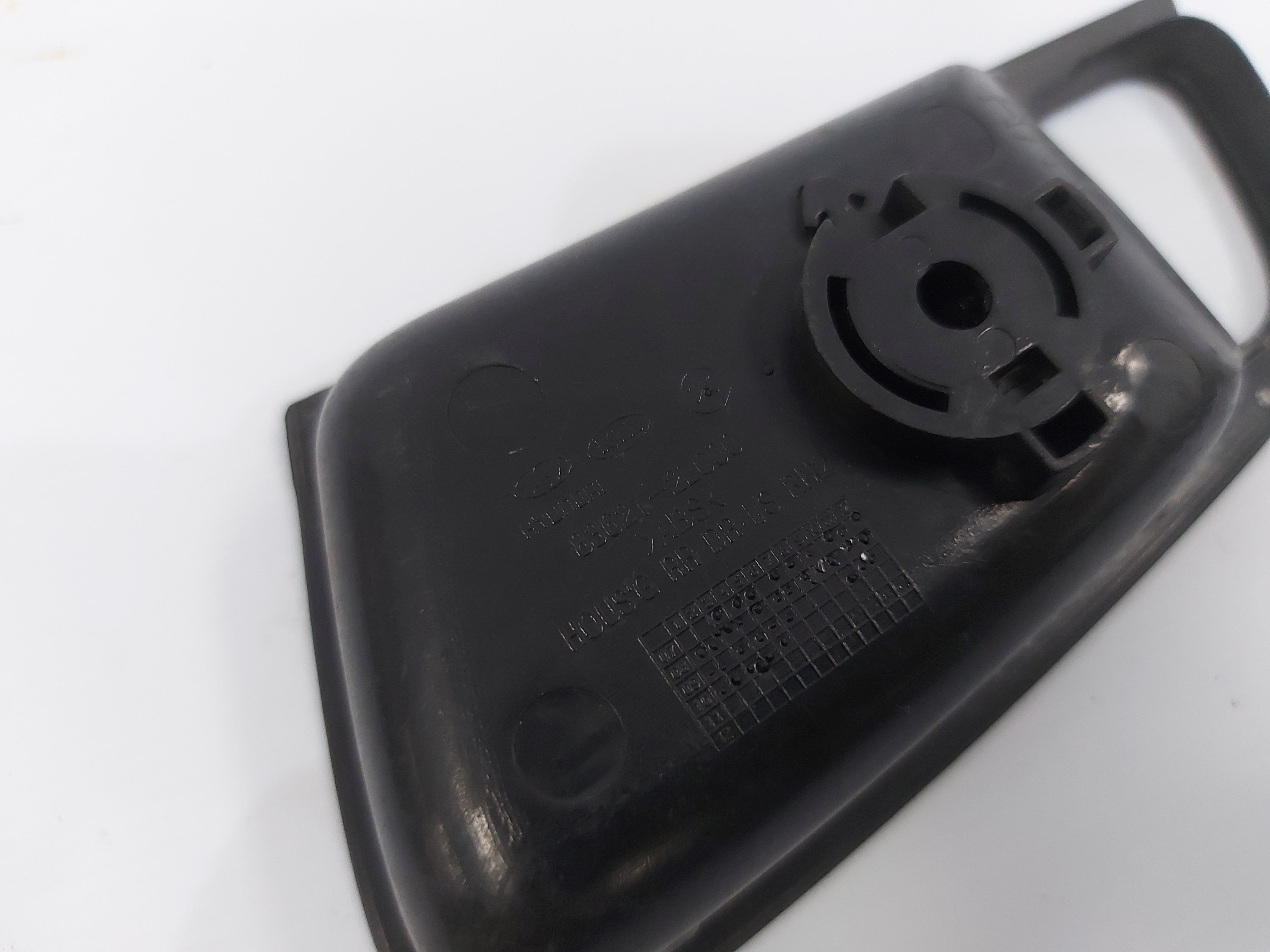 Moldura Maçaneta Interna Traseira Direita I30 2008 A 2013 Preto Dianteira 6