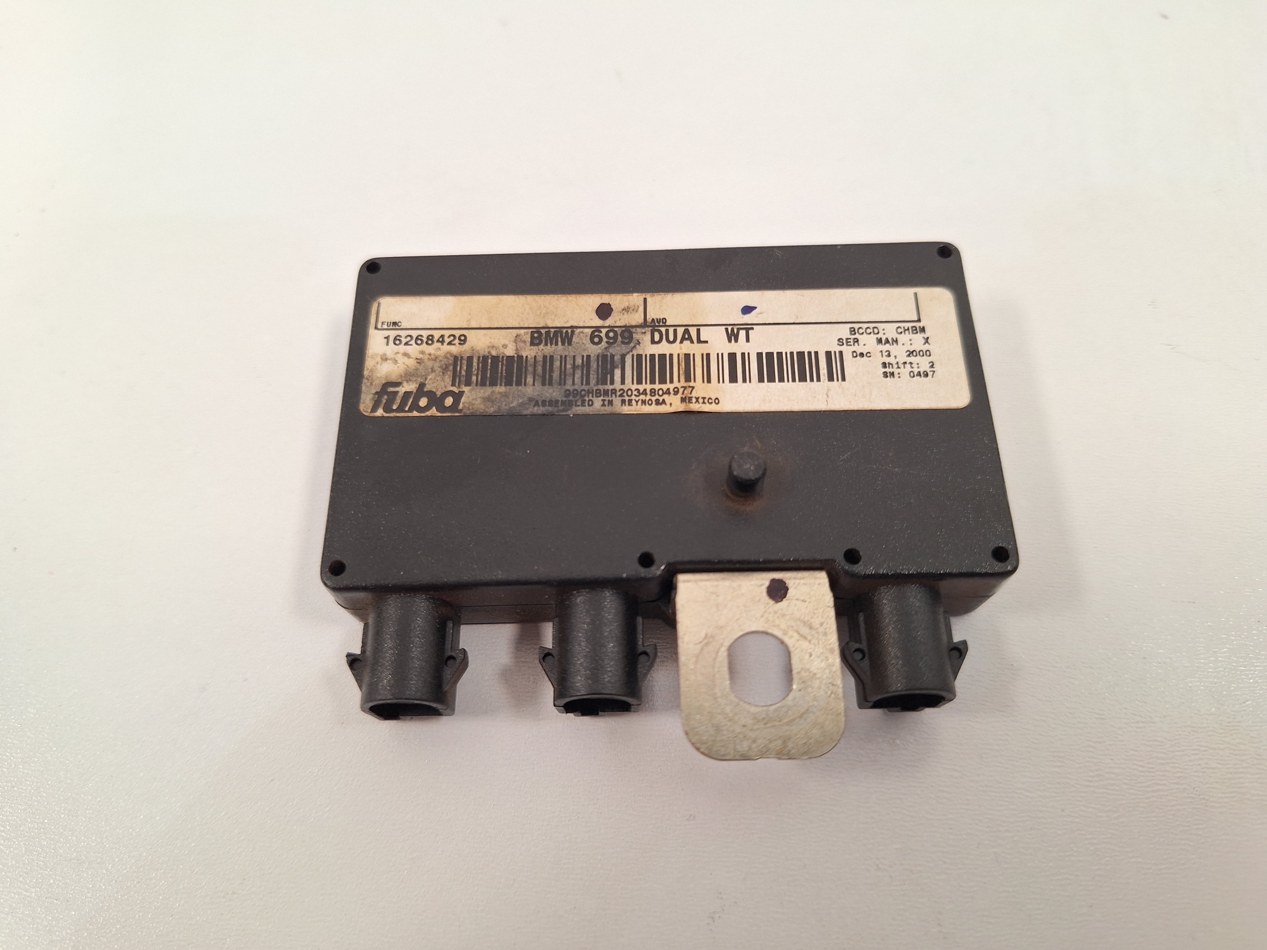 Modulo Amplificador Antena Bmw E46 320 325 330 65248380944 Preto