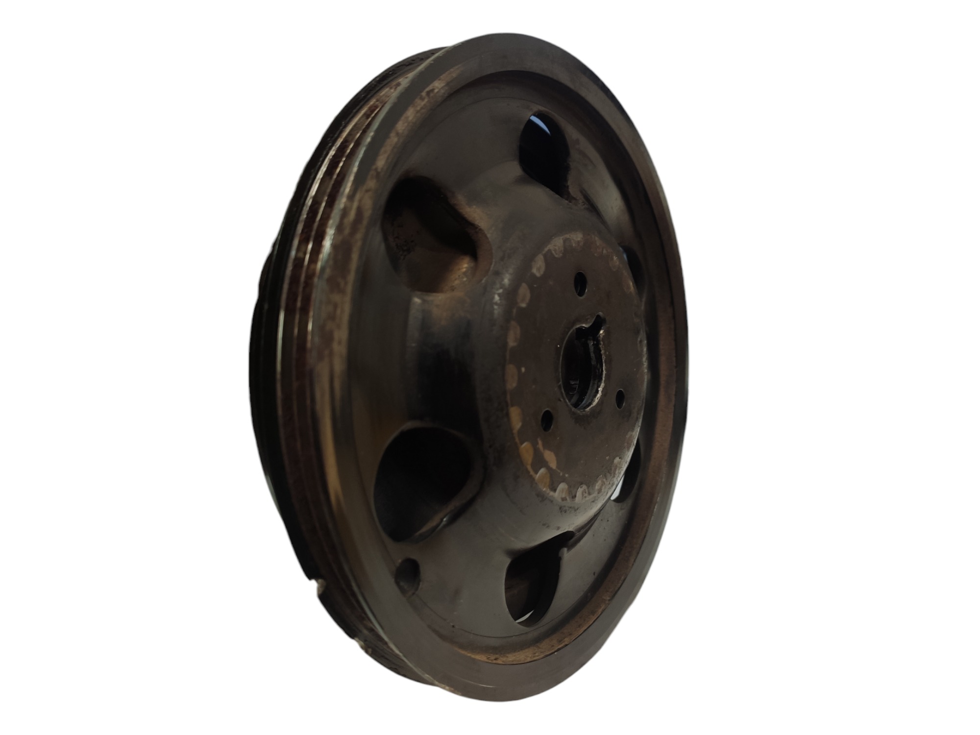 Polia Virabrequim Renault Sandero Clio 1.0 16v 2005 A 2014 6