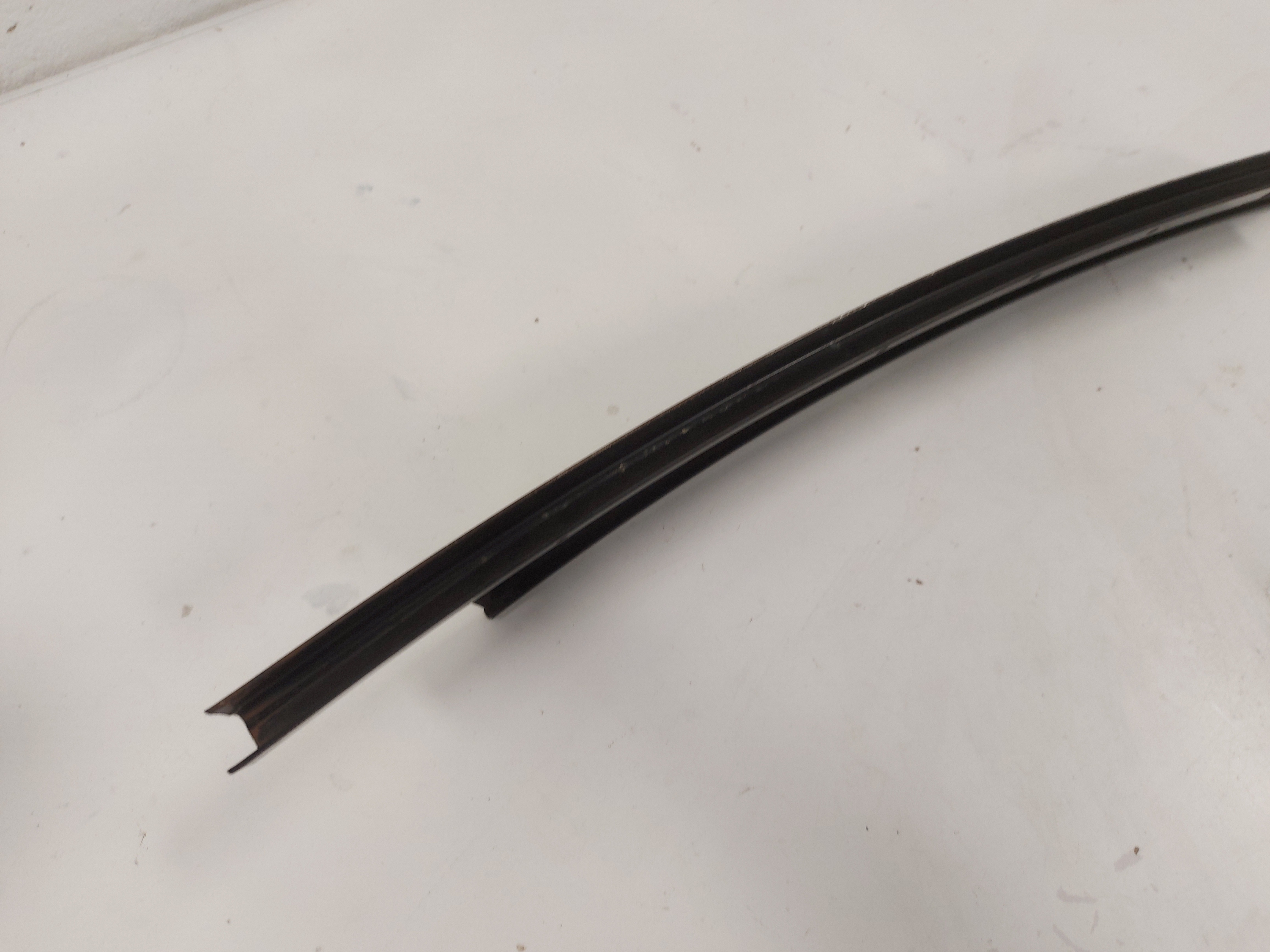Acabamento Exterior Porta Dianteira Direita Bmw E46 330 320 Preto Brilhante 5
