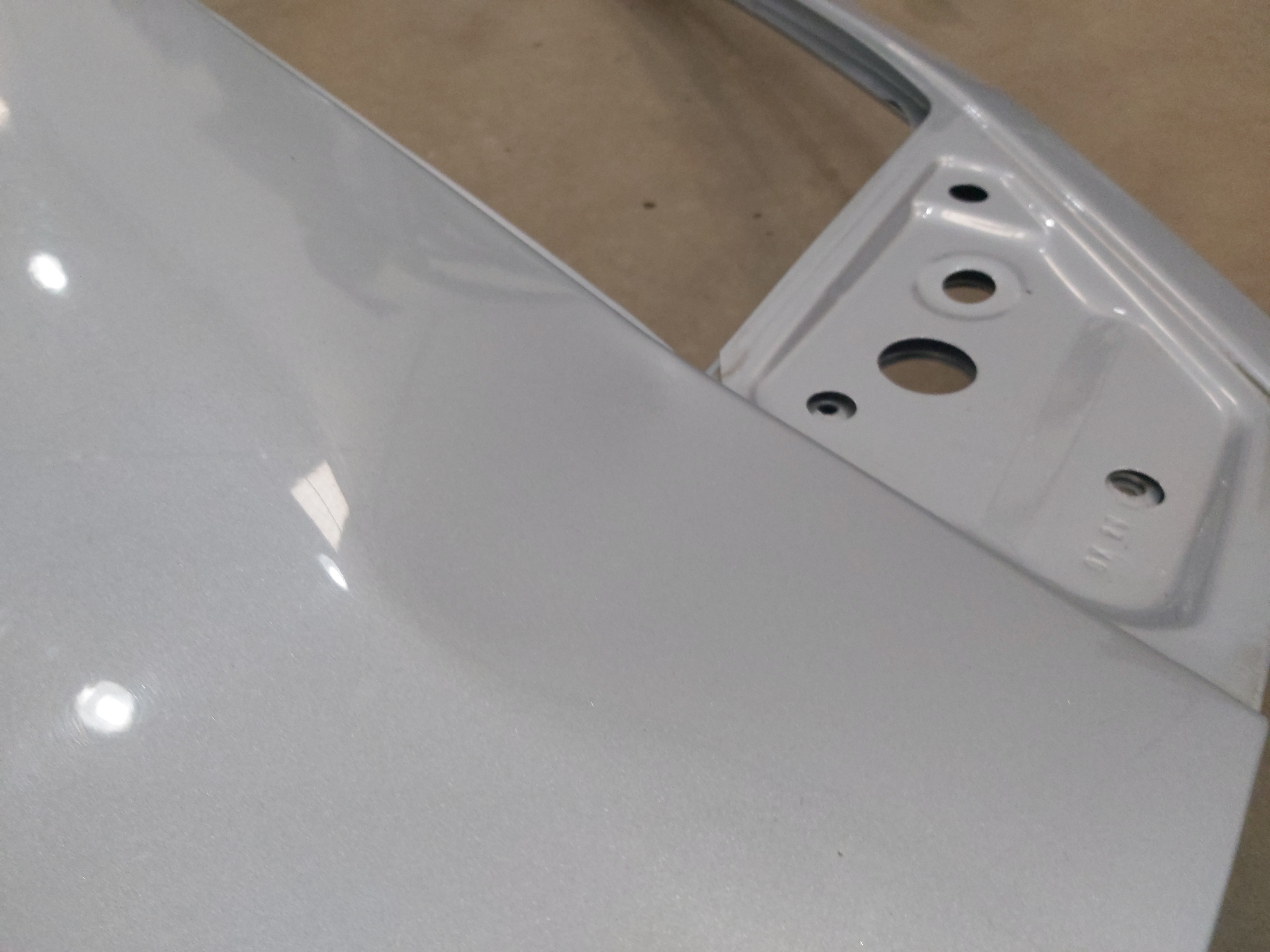 Porta Dianteira Direita Ford Fiesta Rocam 2003 A 2014 Dianteira Direito Cinza 3