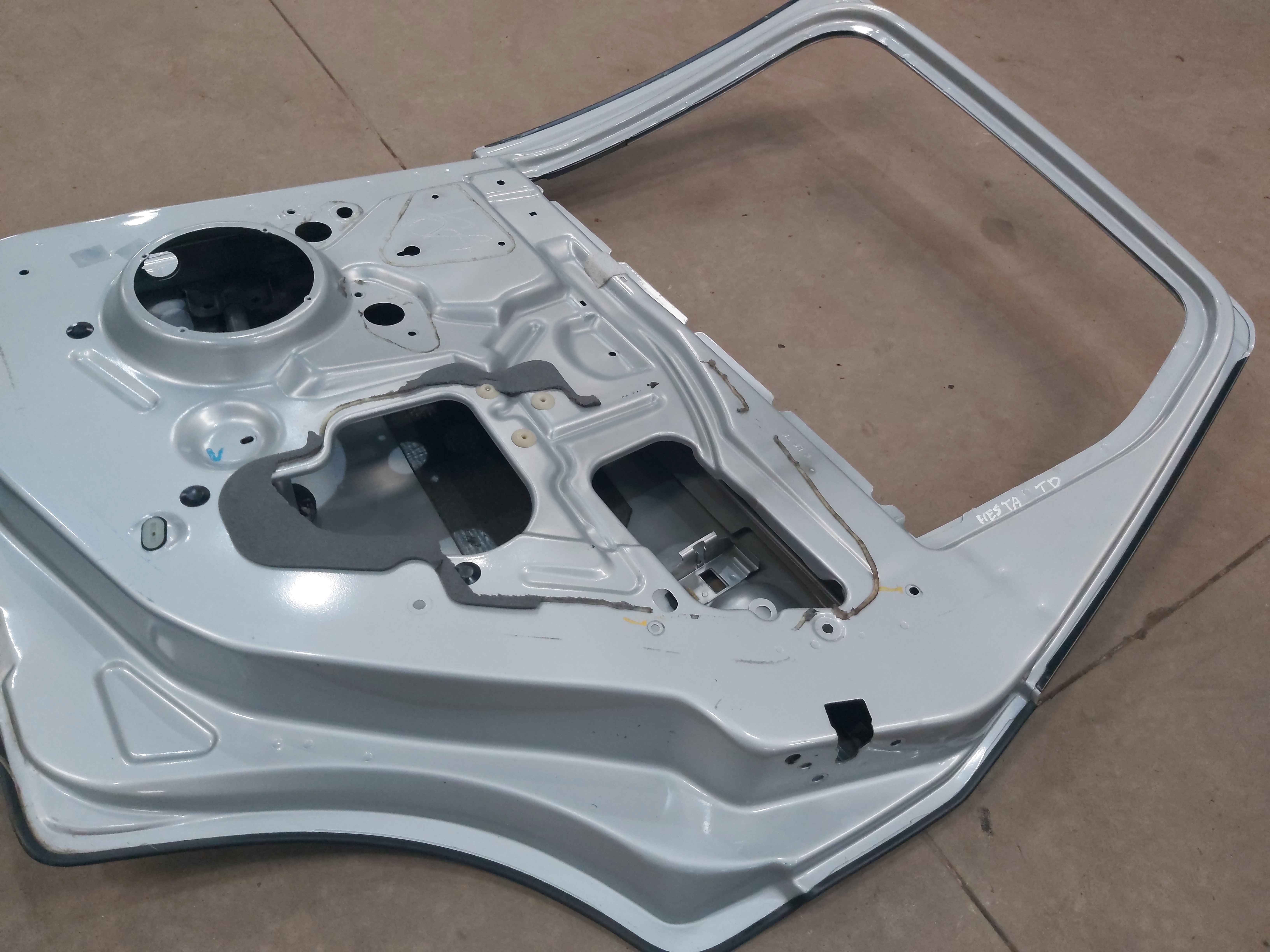 Porta Traseira Direita Ford Fiesta Rocam 2003 A 2014 Traseira Direito Cinza 7
