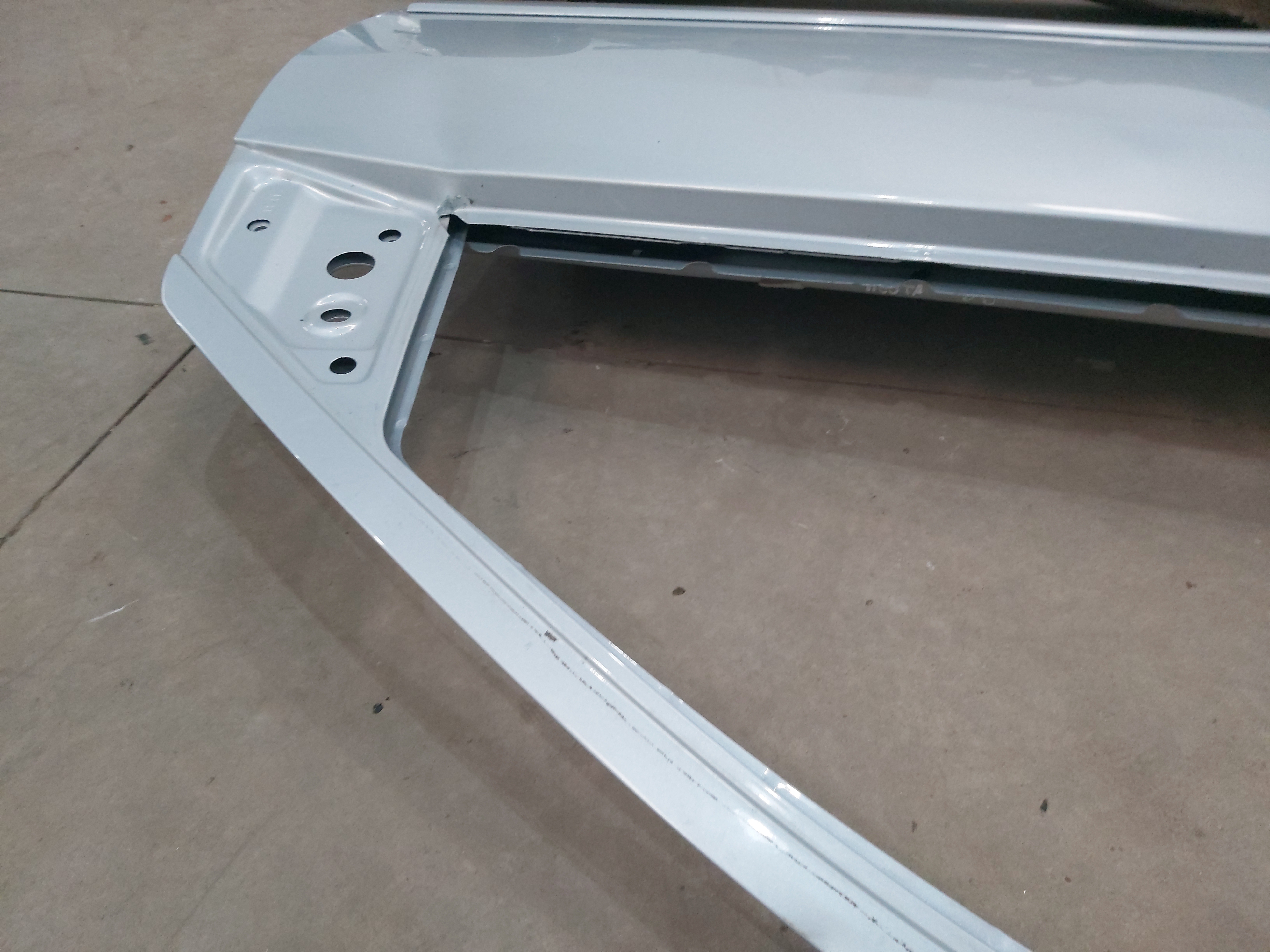 Porta Dianteira Direita Ford Fiesta Rocam 2003 A 2014 Dianteira Direito Cinza 4