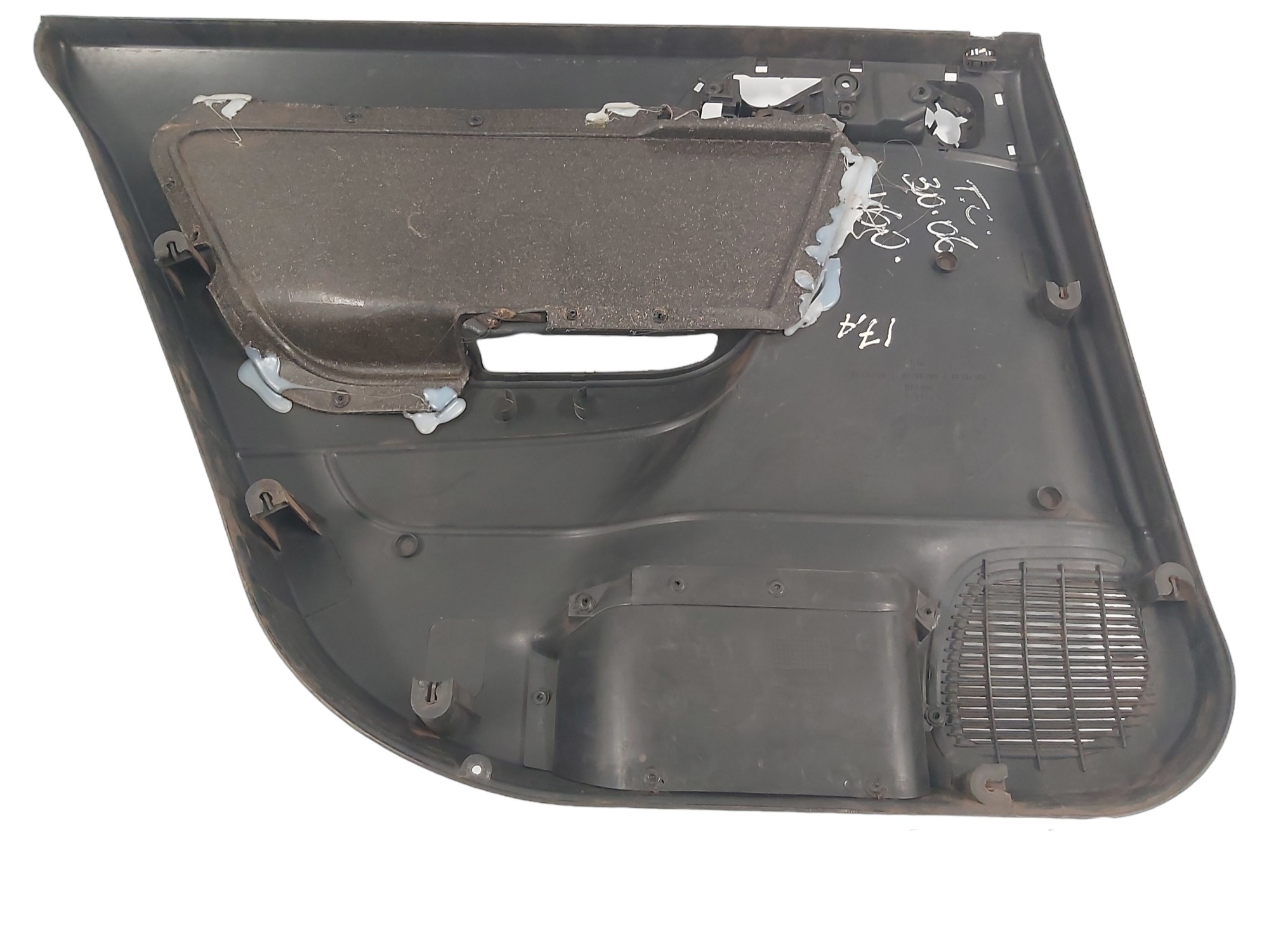 Forro Porta Traseira Direita Gm Astra 99 2000 2001 A 2009 Preto 6