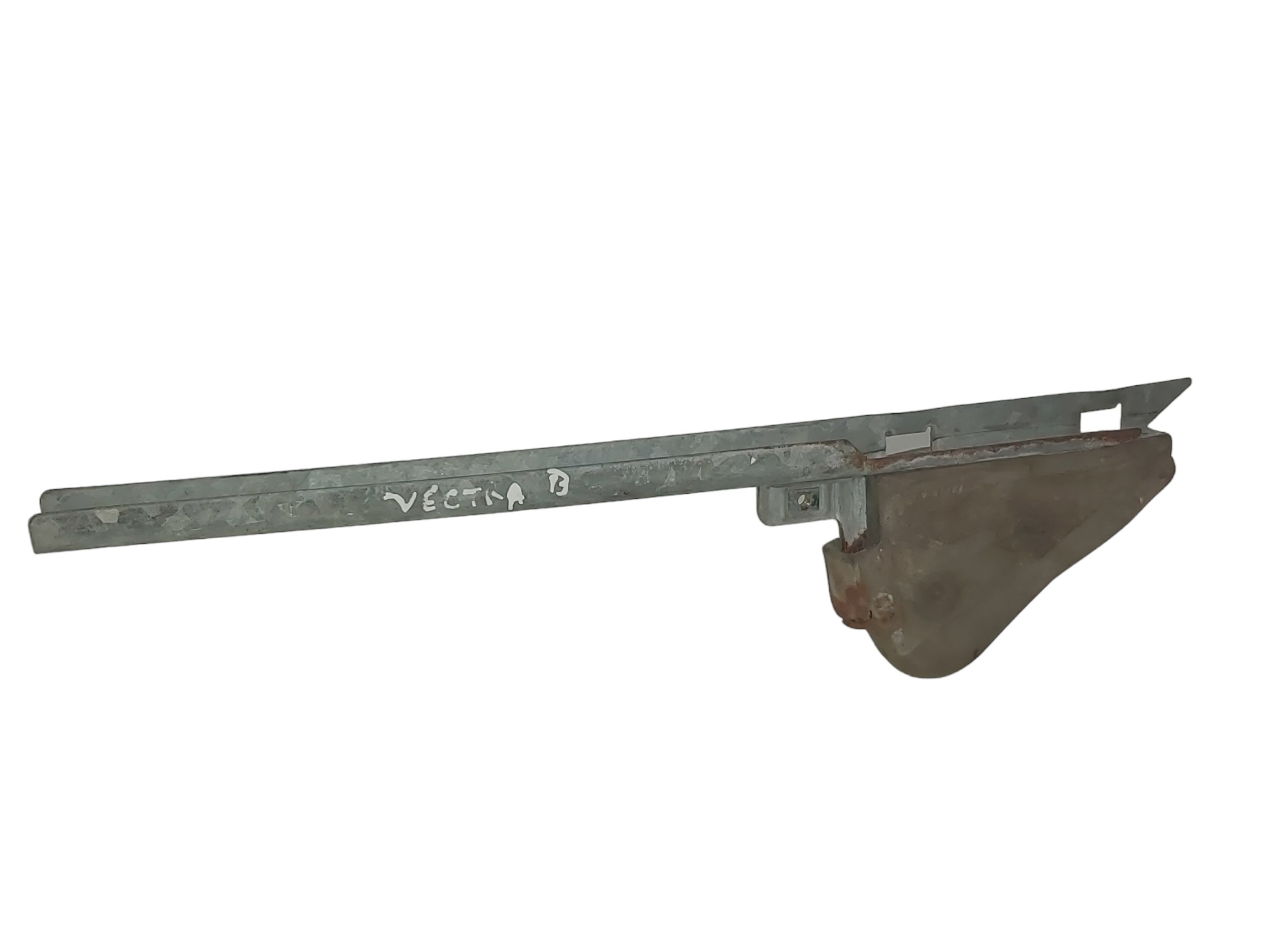 Canaleta Guia Vidro Porta Traseira Esquerda Vectra 97 A 2005 Metalica 3