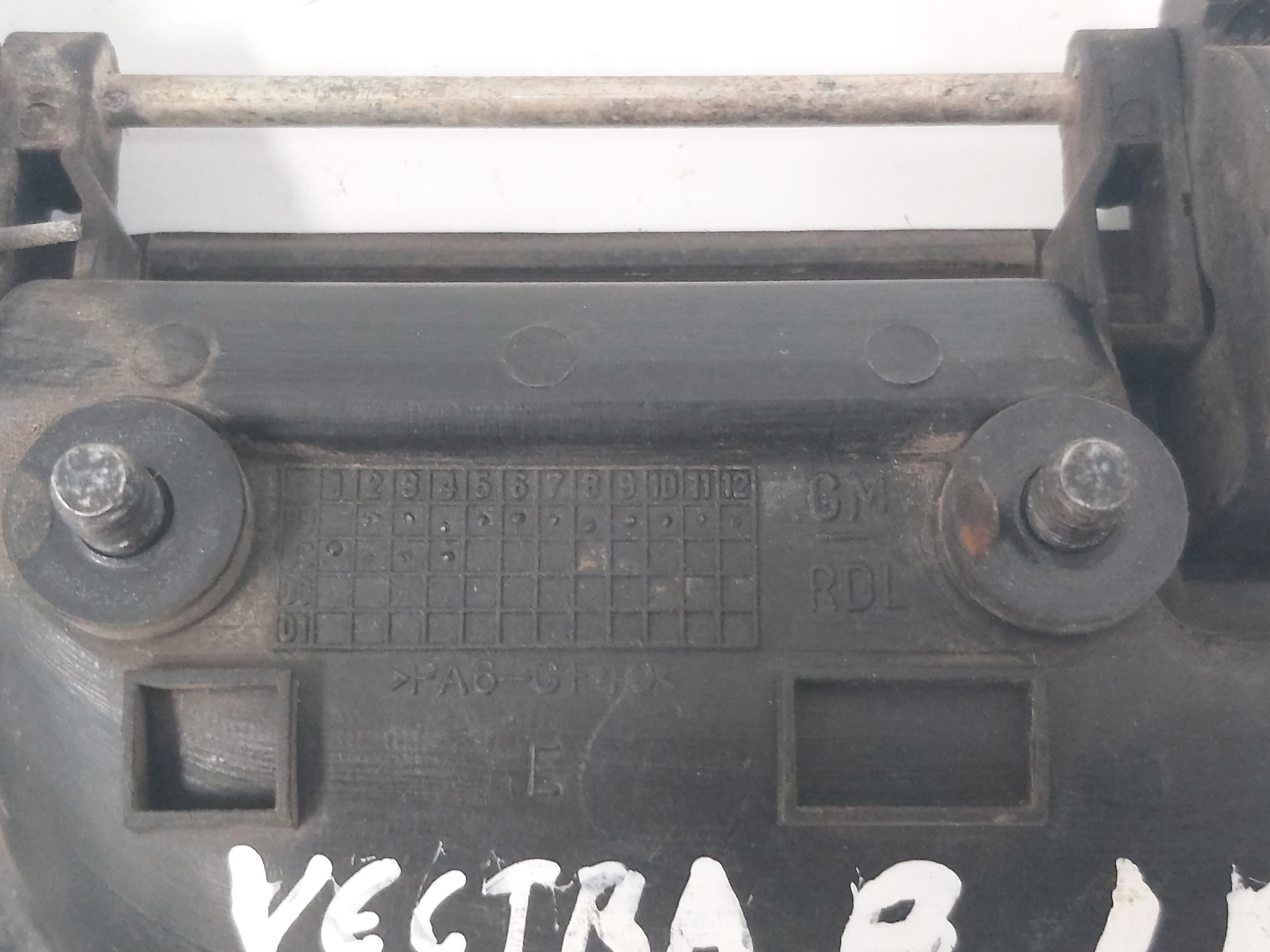 Maçaneta Externa Traseira Esquerda Gm Vectra 96 97 98 A 2006 Preto Traseira 6