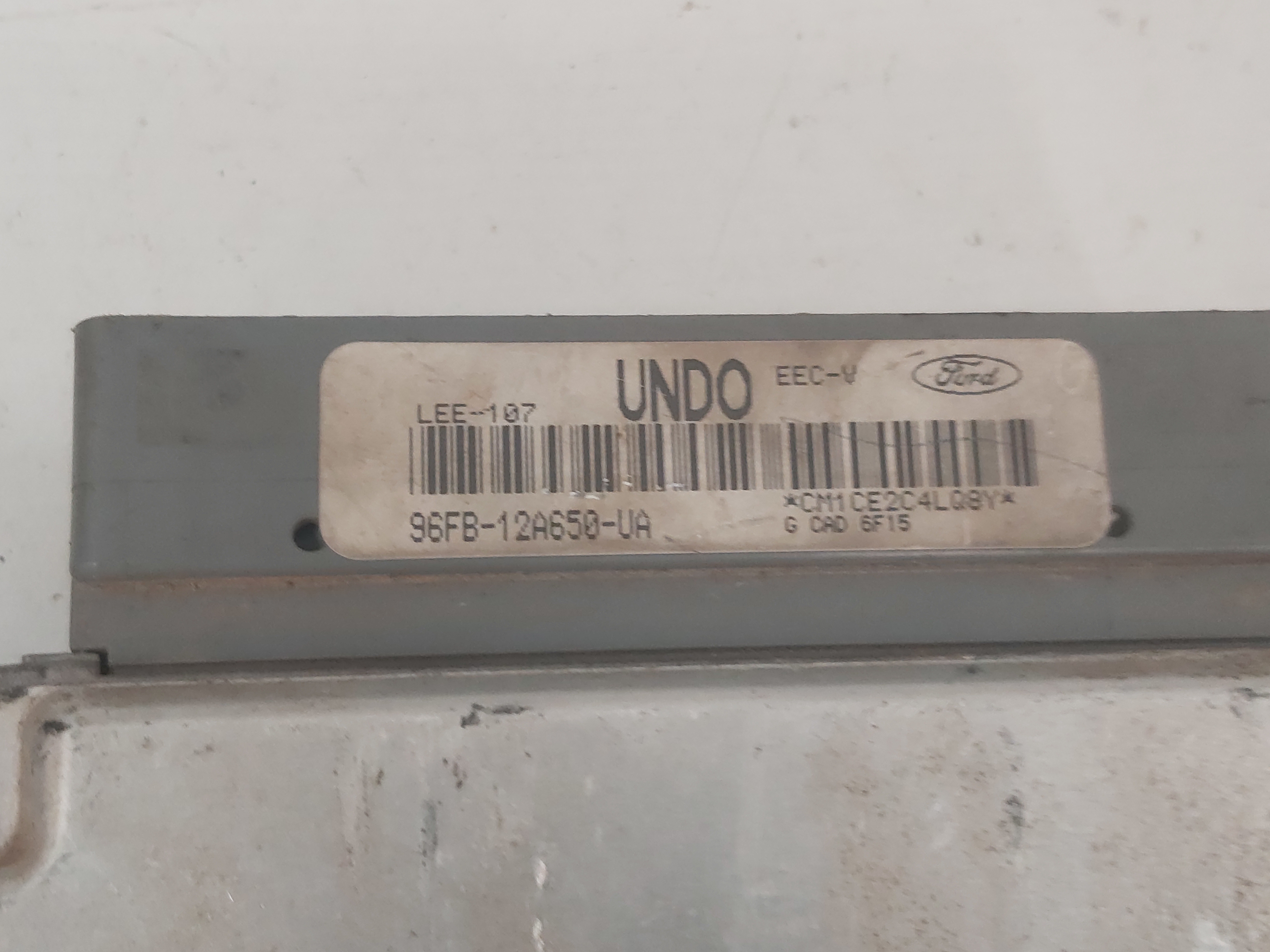 Módulo Injeção Fiesta 1.0 Gasolina 96 A 99 5