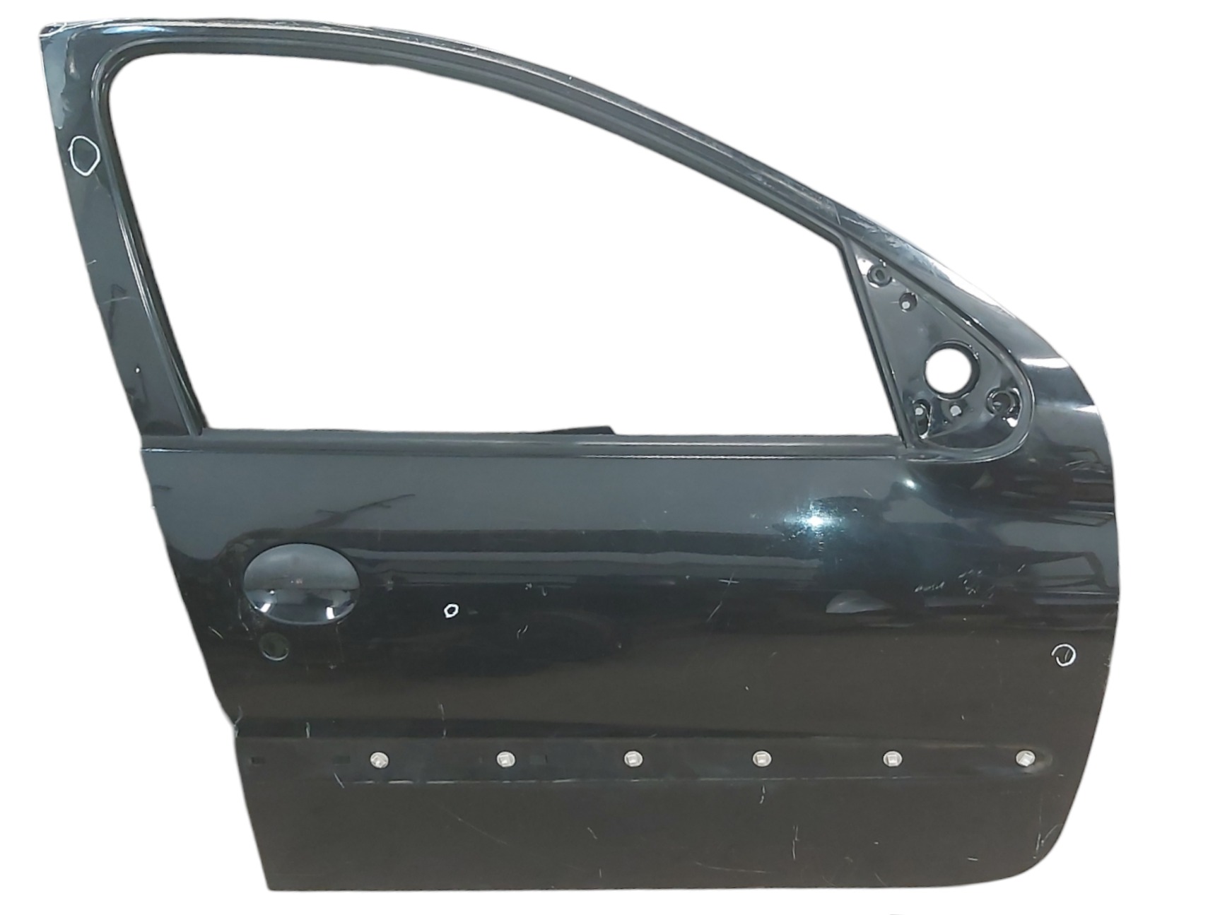 Porta Dianteira Direita Peugeot 206 207 99 2004 2008 2015 Dianteira Direito Preto 1