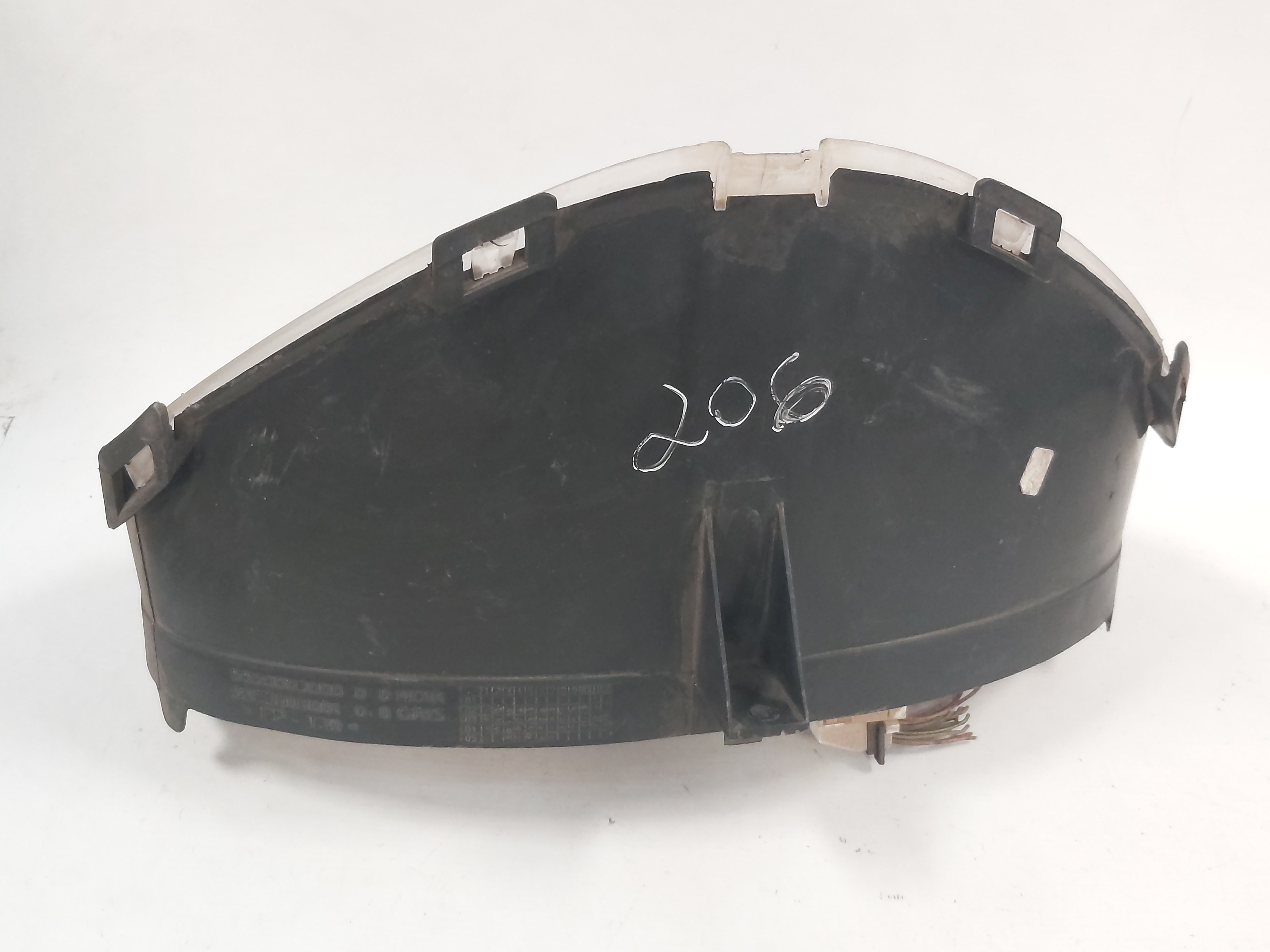 Painel Instrumentos Peugeot 206 2001 2002 2003 2004 A 2006 Preto 4