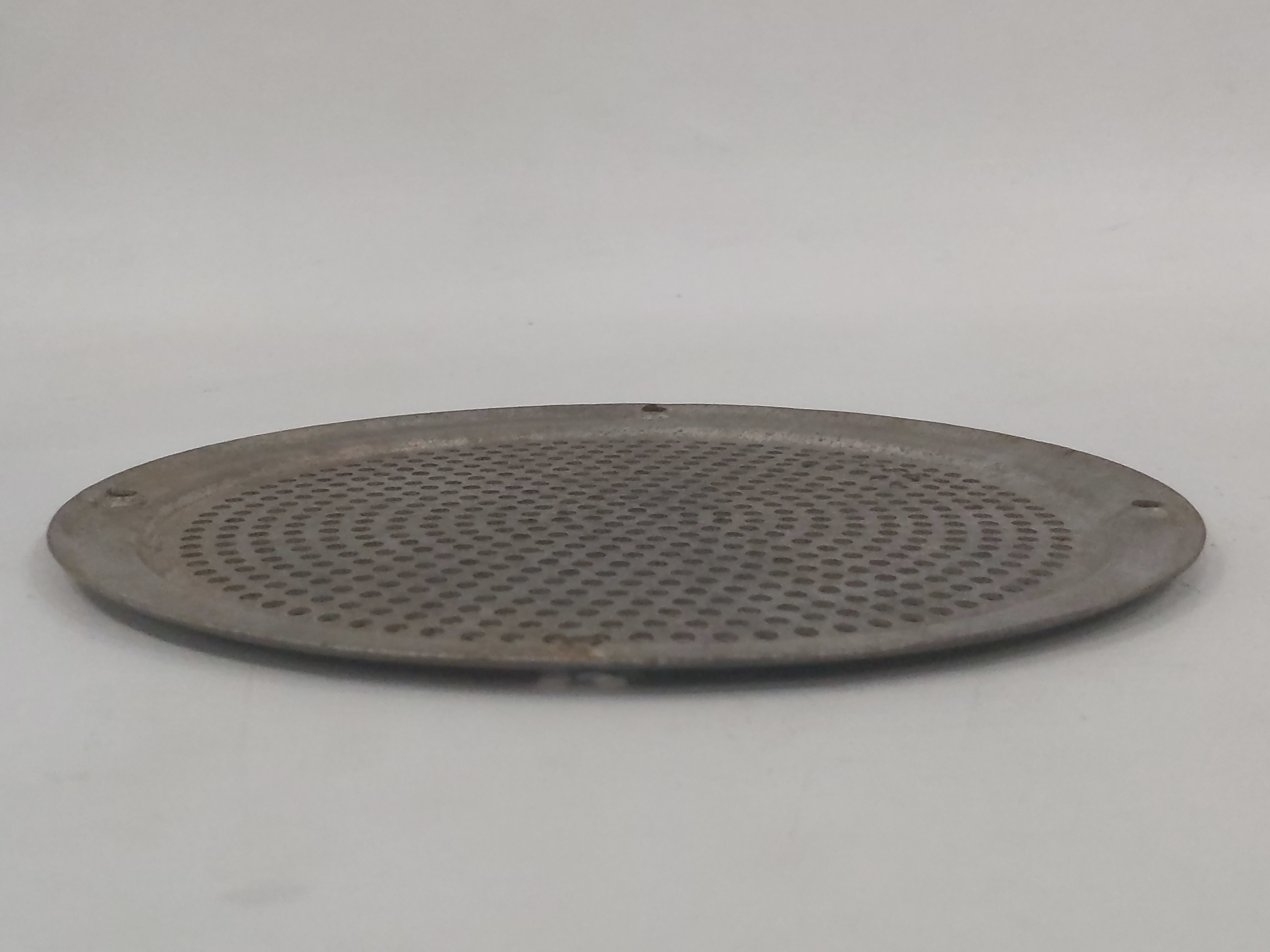 Tela Grade Acabamento Auto Falante Metal Brasília Fusca  Prata 6