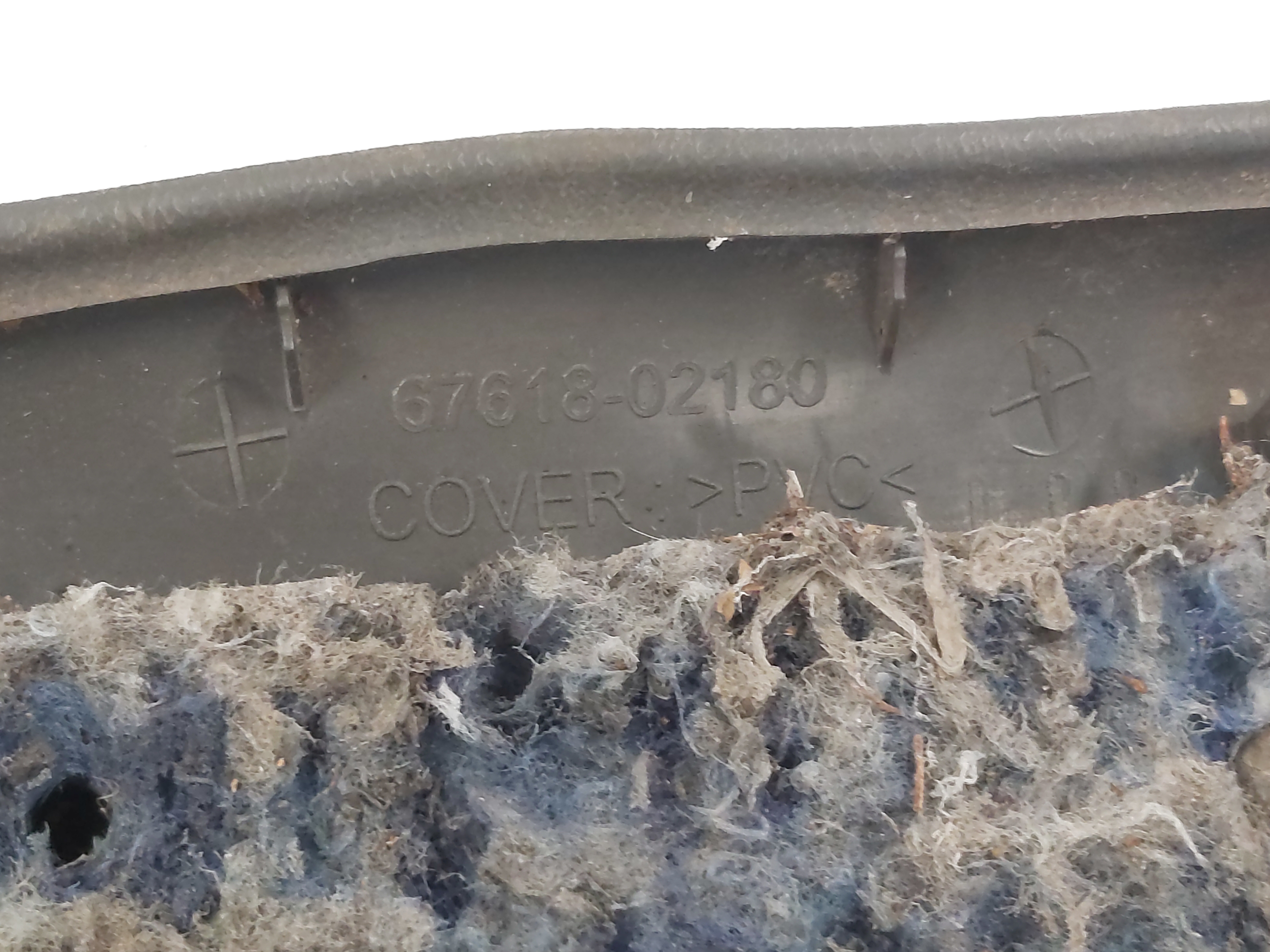 Forro Porta Traseira Esquerda Toyota Corolla 2009 A 2014 Cinza 9