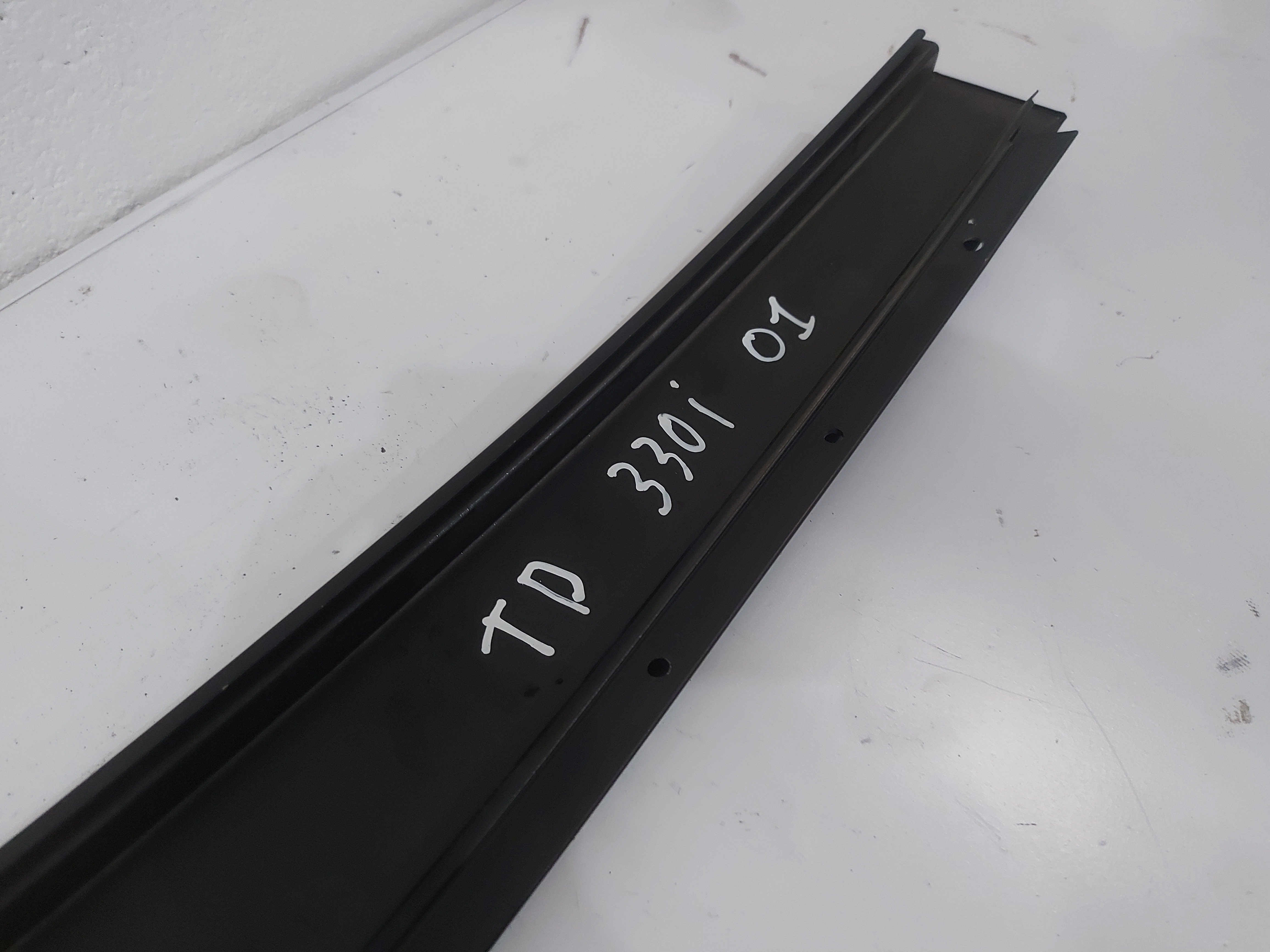Acabamento Exterior Porta Traseira Direita Bmw E46 Série 3 Traseira Direito Preto Brilhante 3