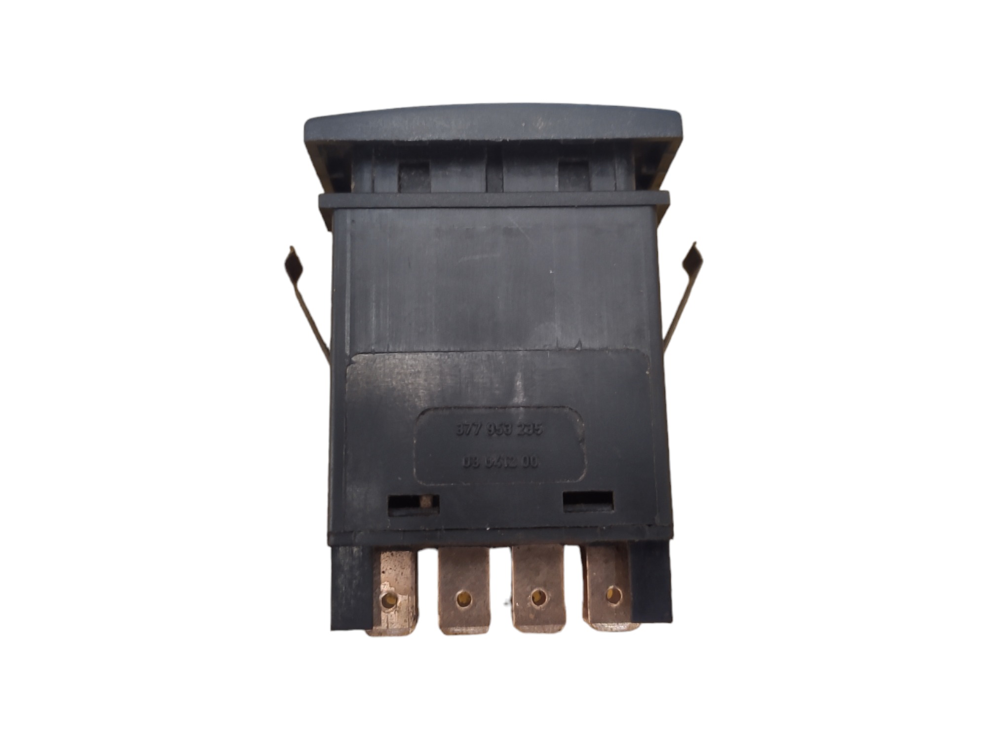 Interruptor Botão Pisca Alerta Gol Parati Saveiro 99 A 2005 Preto 5