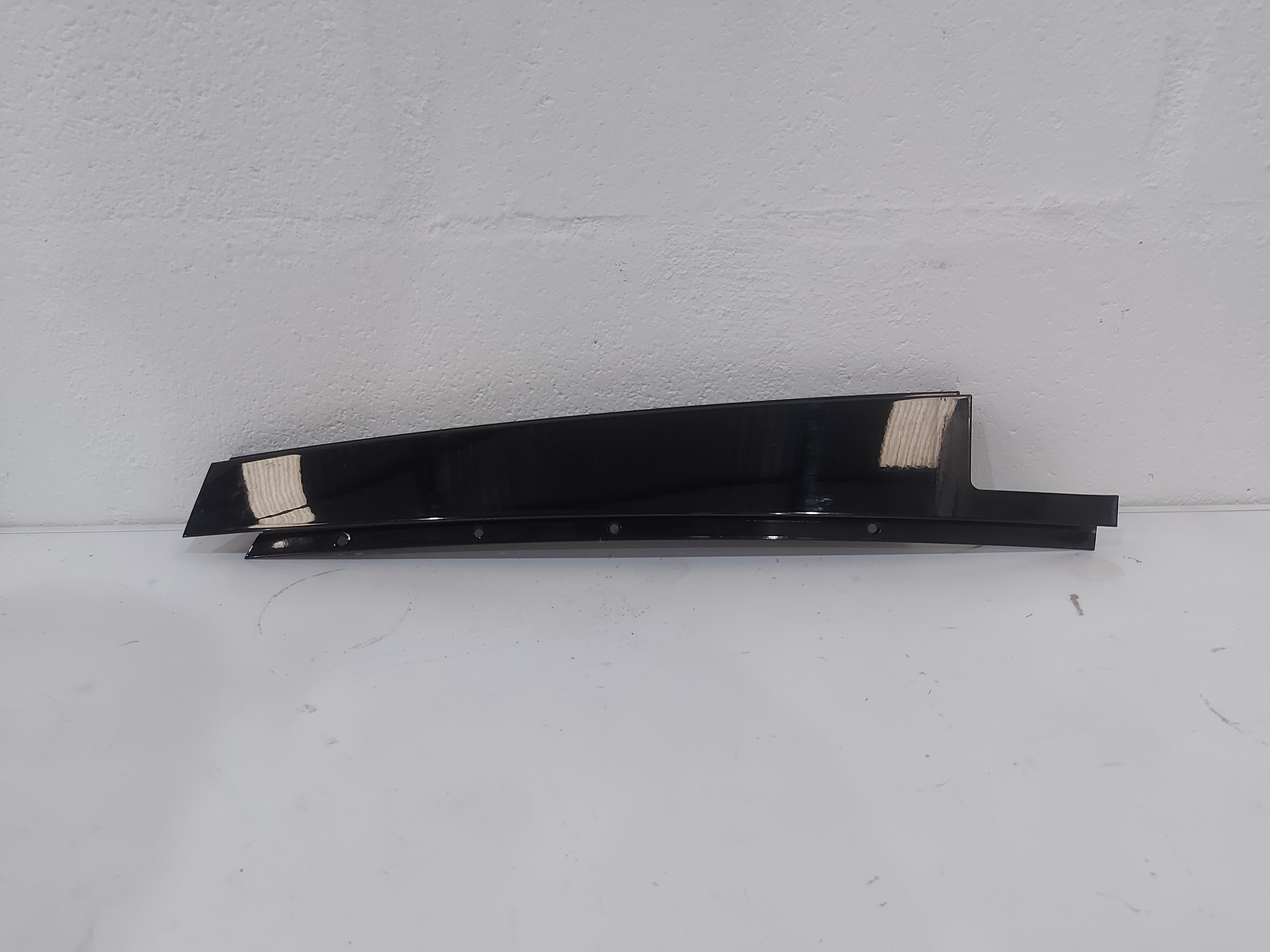 Acabamento Exterior Porta Traseira Direita Bmw E46 Série 3 Traseira Direito Preto Brilhante