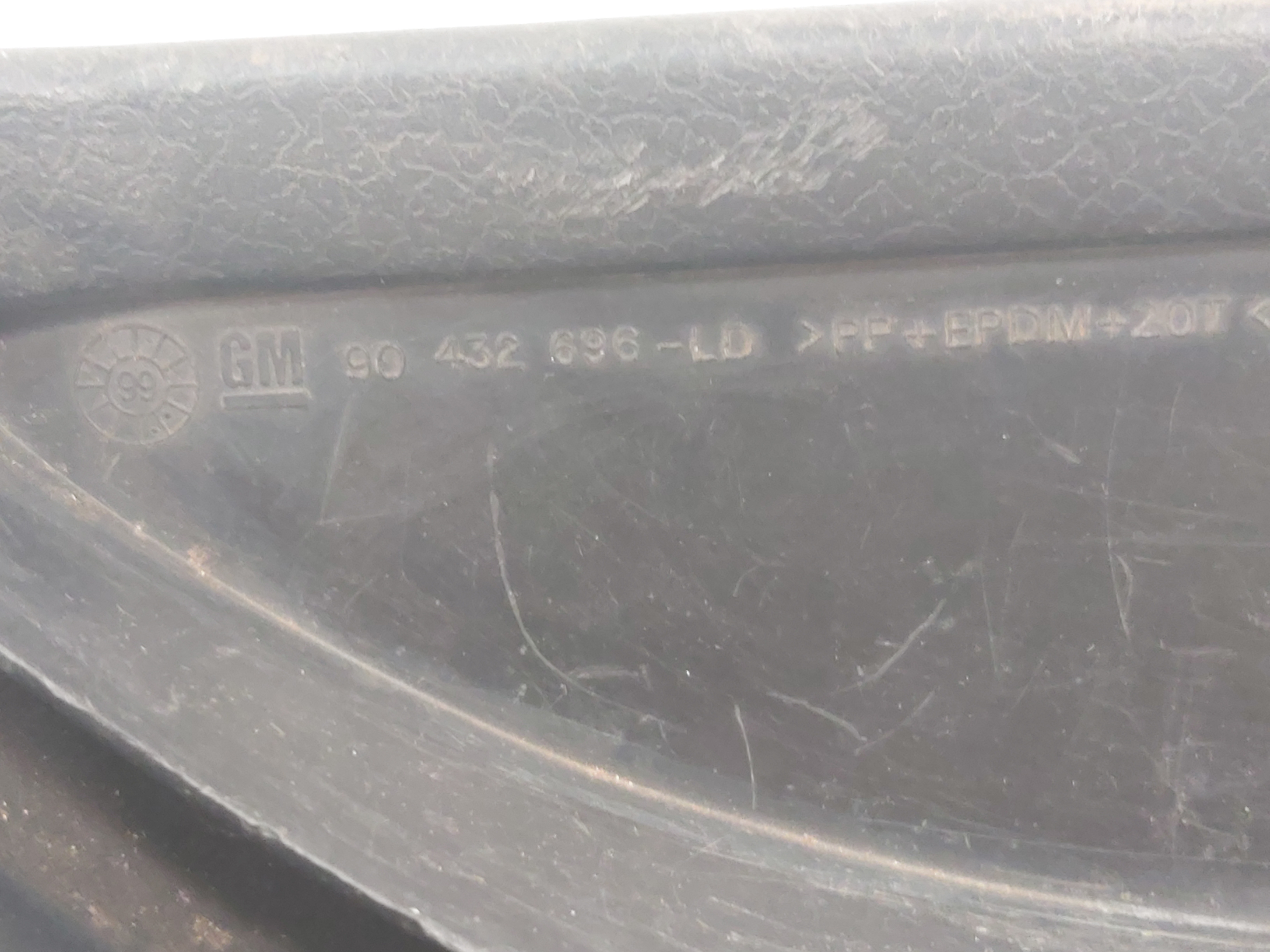 Porta Objetos Traseiro Direito Vectra 97 98 99 2000 A 2005 Preto 8