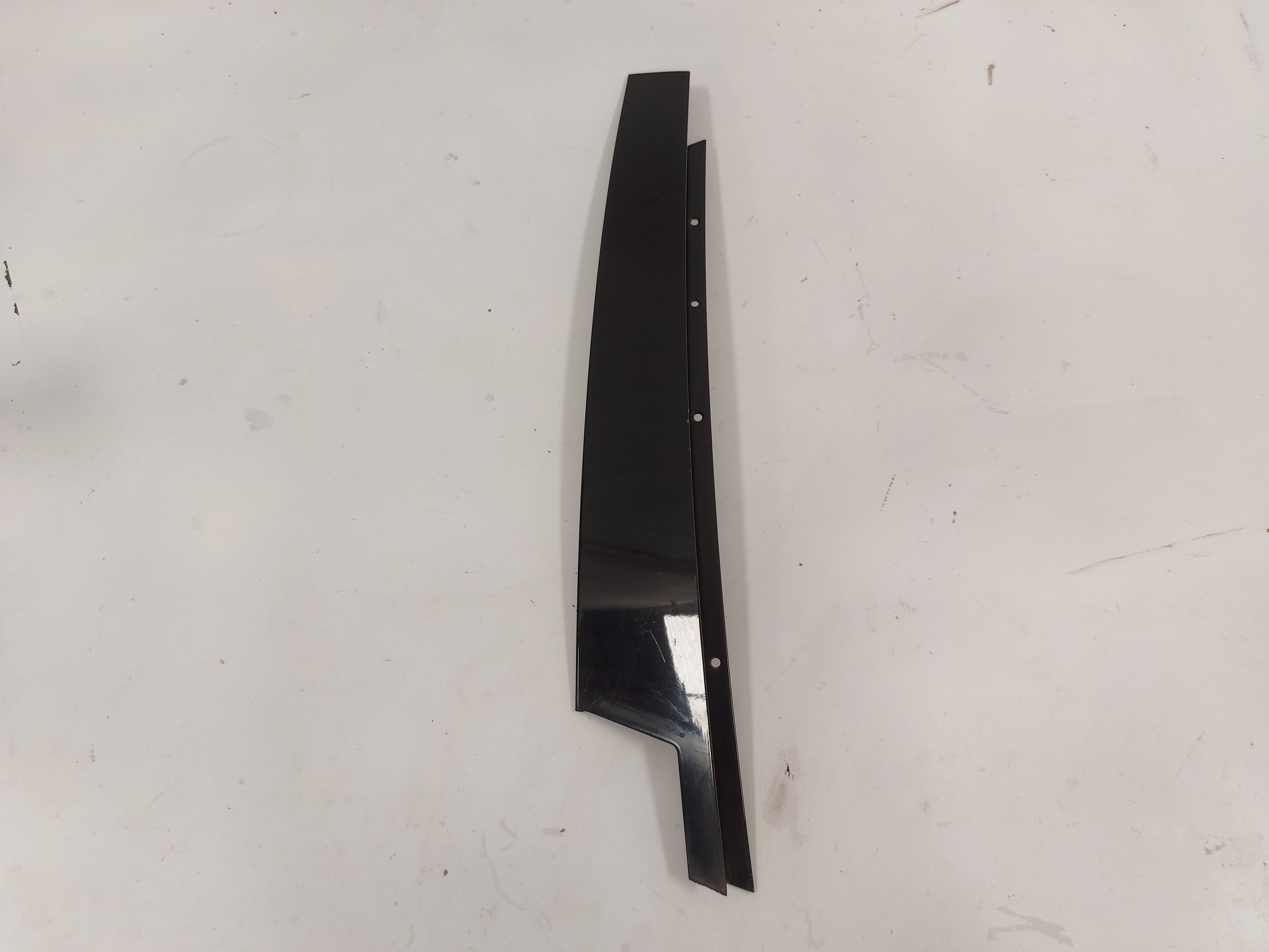 Acabamento Exterior Porta Dianteira Direita Bmw E46 330 320 Preto Brilhante 6