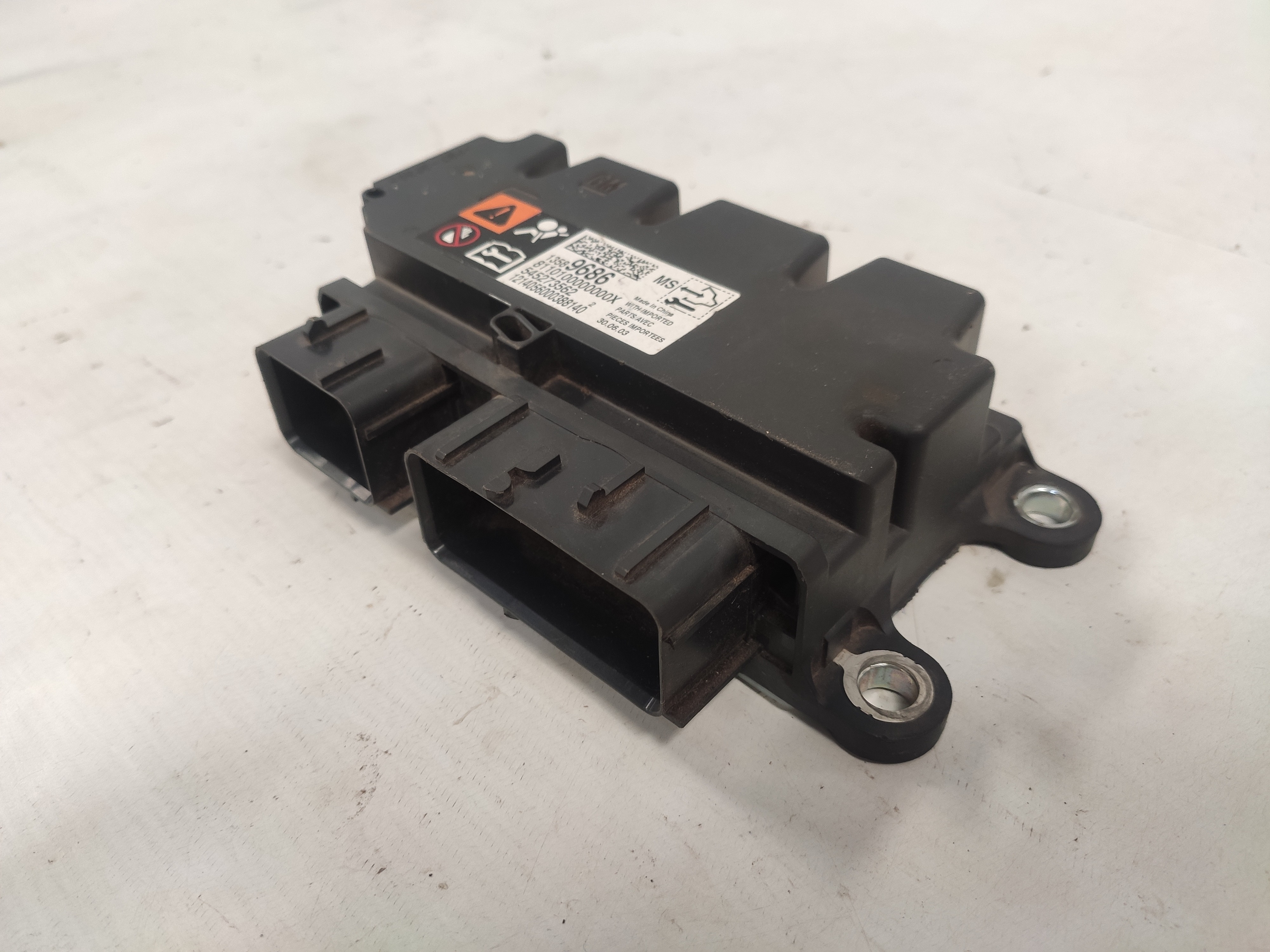 Módulo Sensor Air bag Onix Prisma 2015 2016 2017 2018 2019 4