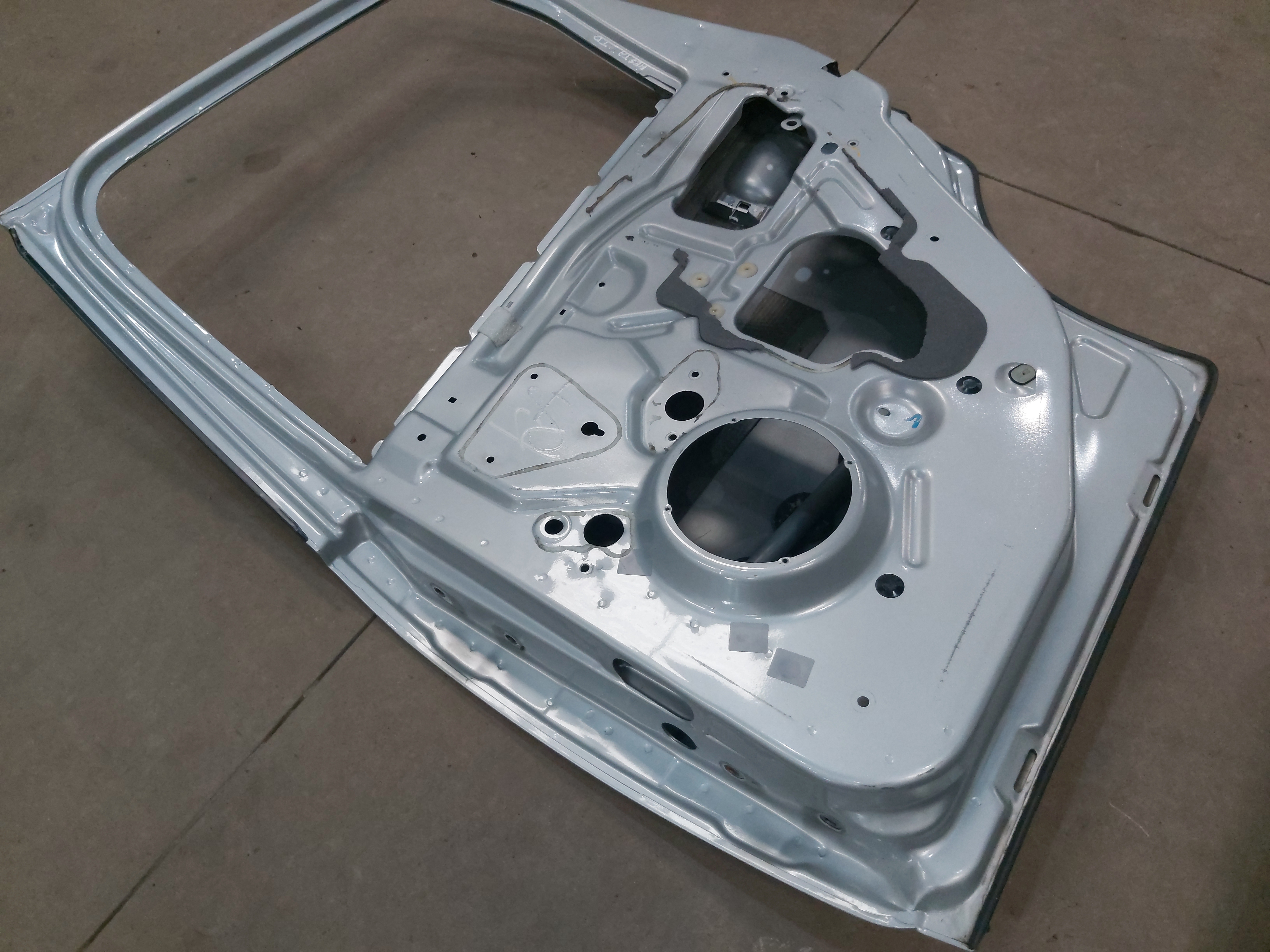 Porta Traseira Direita Ford Fiesta Rocam 2003 A 2014 Traseira Direito Cinza 8