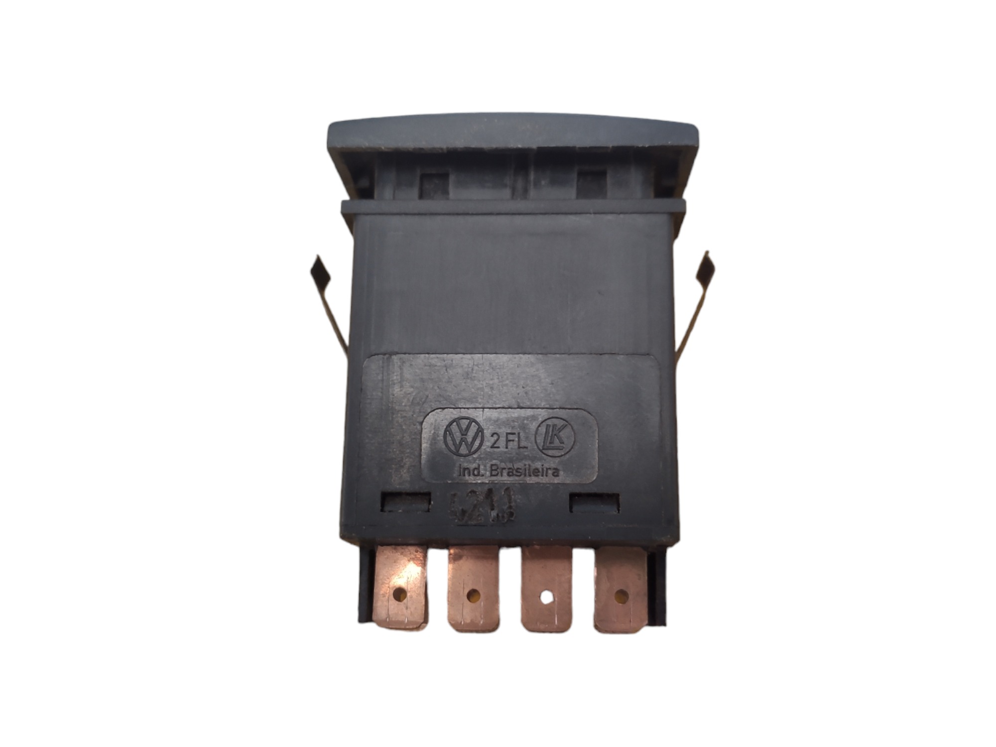 Interruptor Botão Pisca Alerta Gol Parati Saveiro 99 A 2005 Preto 4