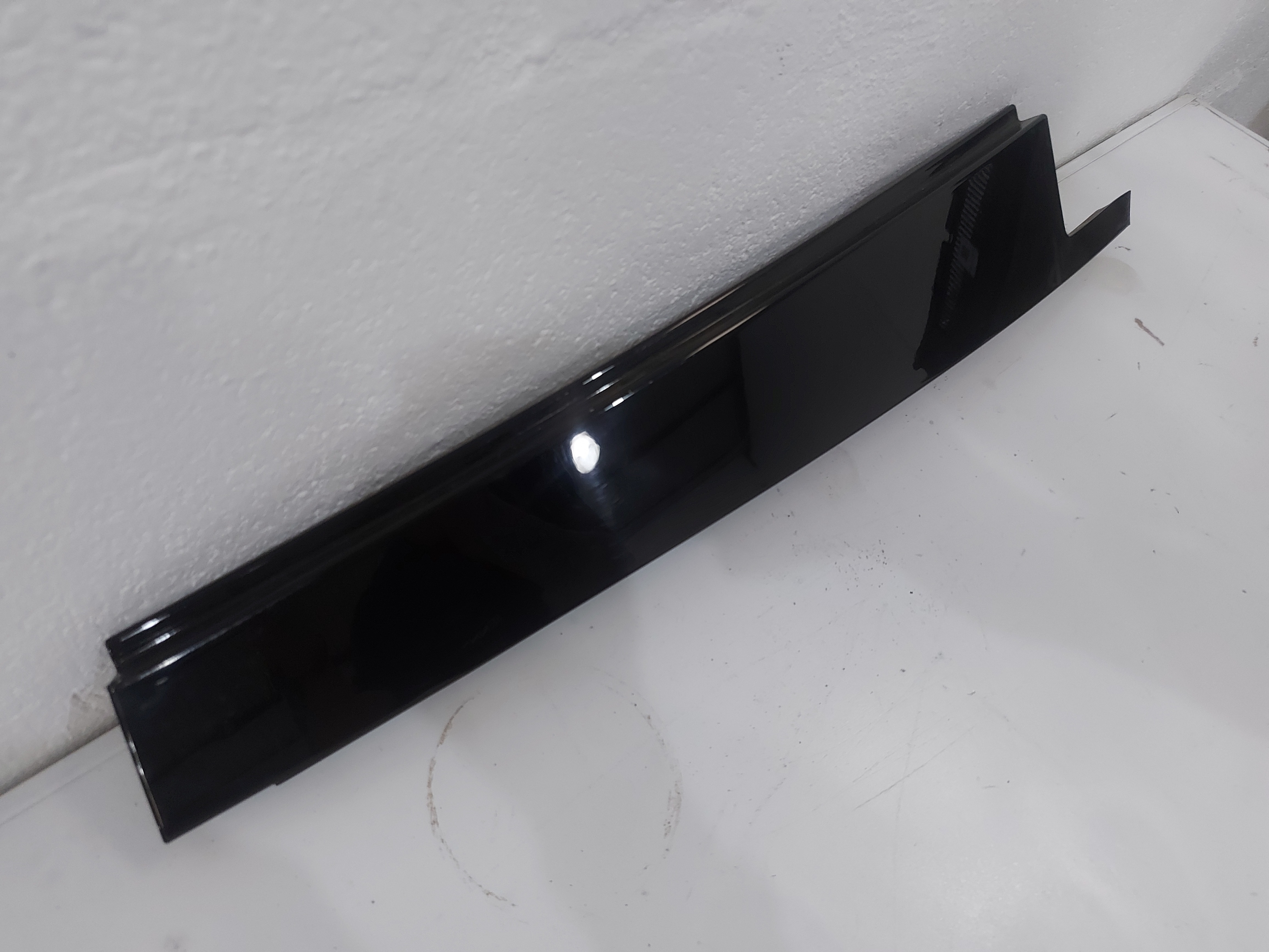Acabamento Exterior Porta Traseira Direita Bmw E46 Série 3 Traseira Direito Preto Brilhante 4