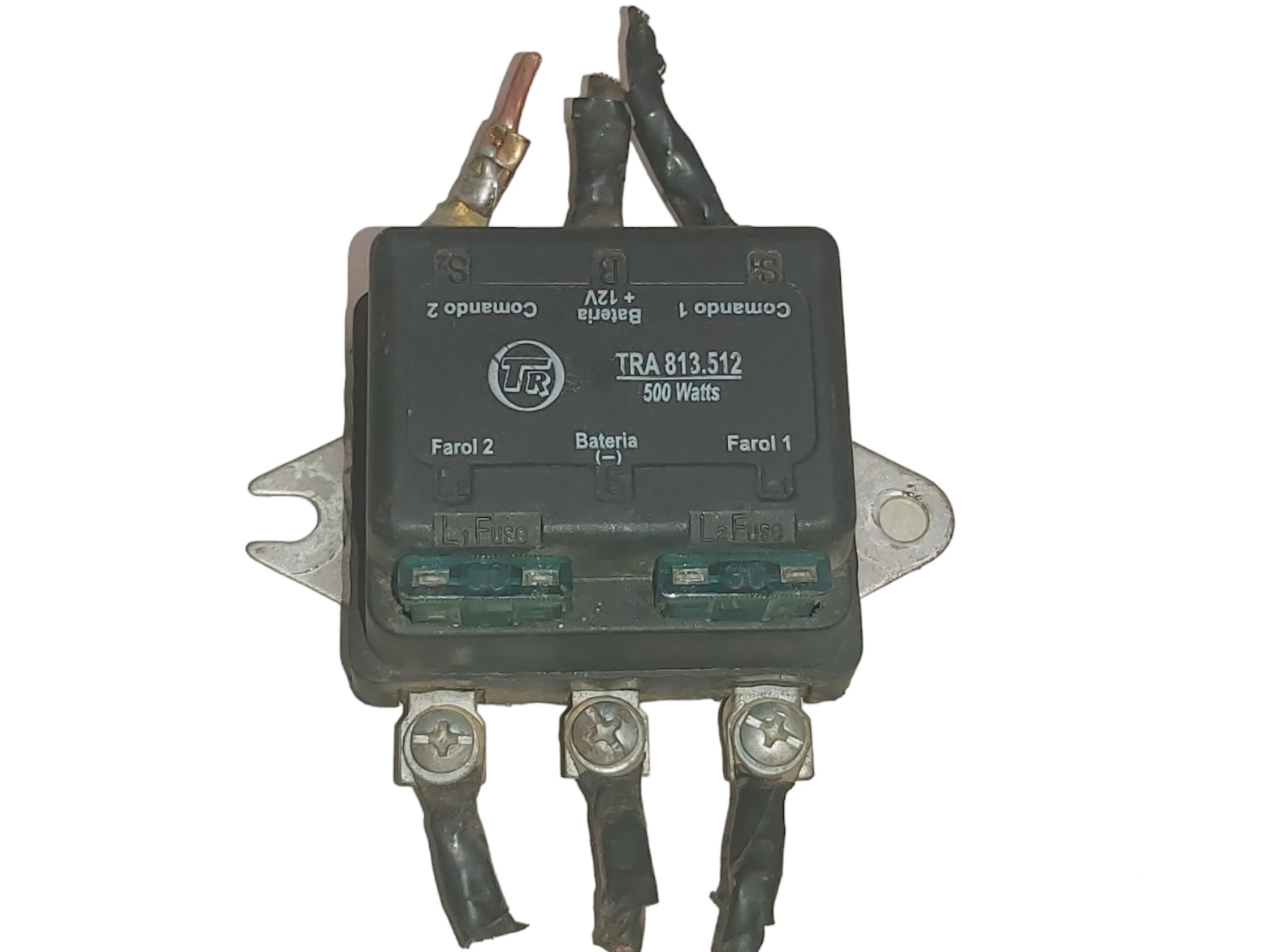 Rele Duplo Auxiliar Farol 12v 6 Terminais Universal 1