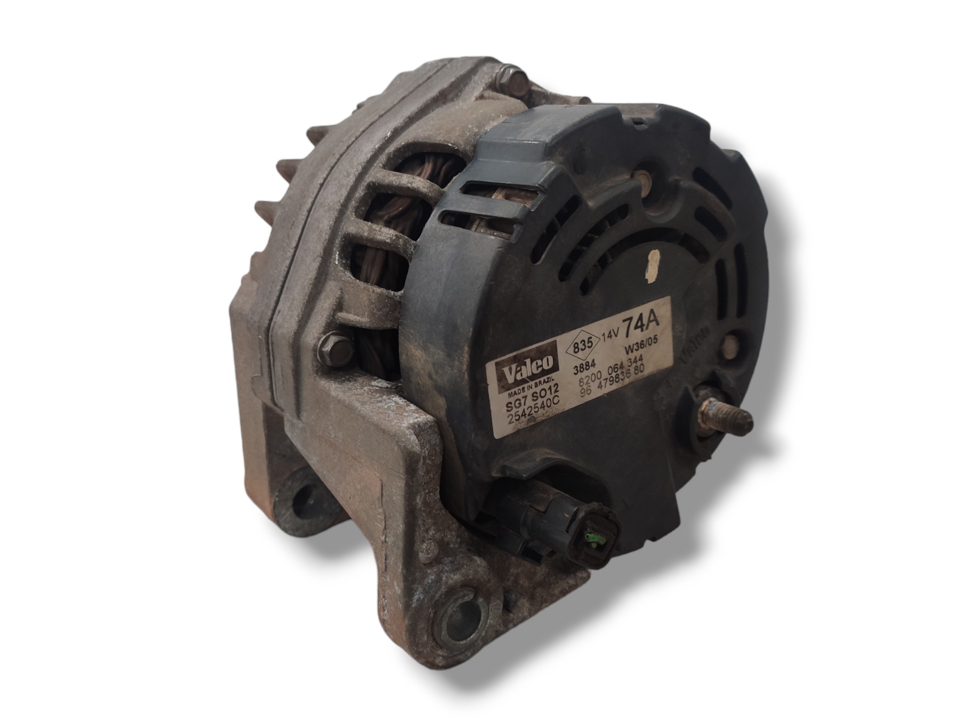 Alternador Clio 1.0 16v 74a Valeo 2001 02 03 2004 05 A 2009 7