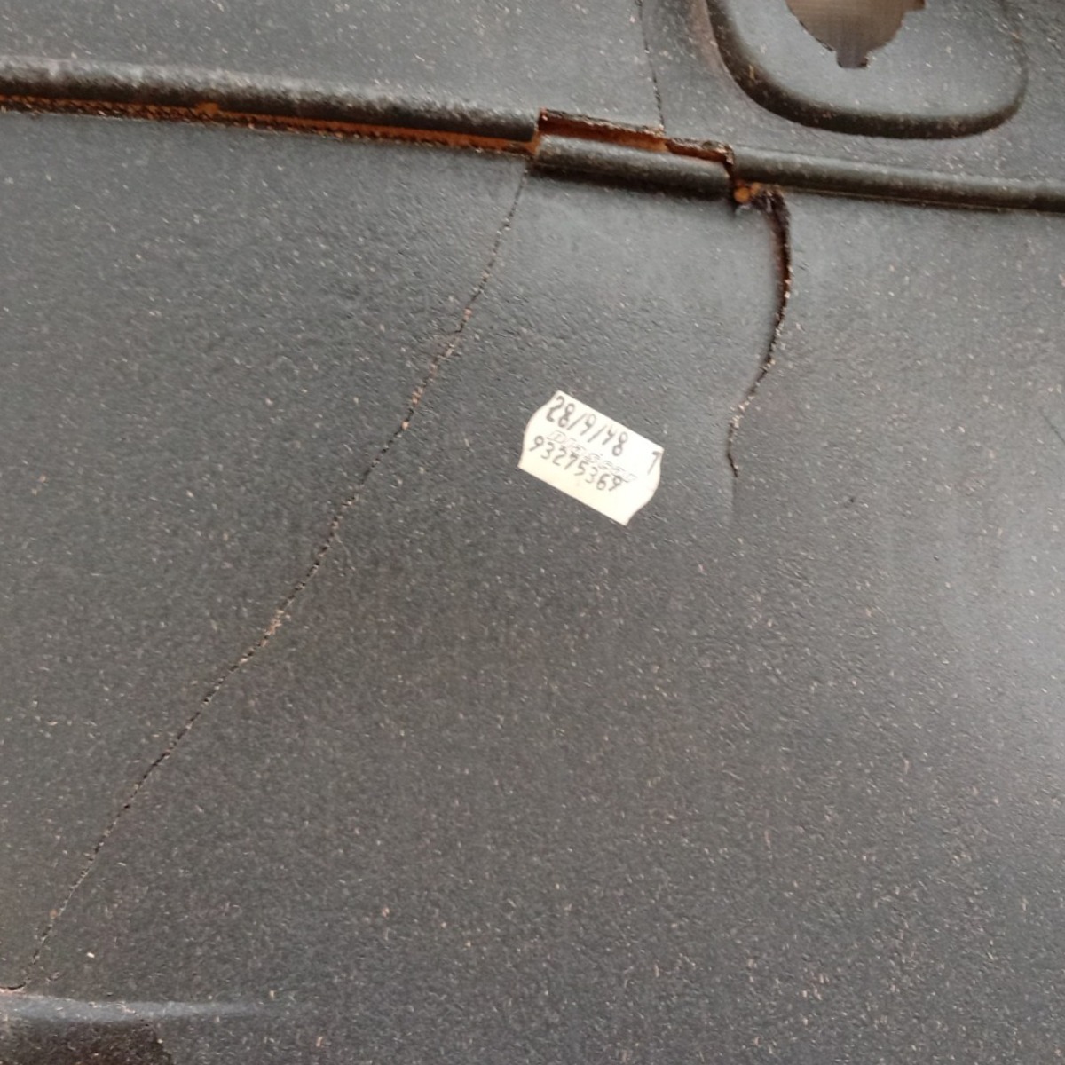 Forro Porta Traseiro Esquerdo Vectra 97 2000 A 2005 Detalhe 4