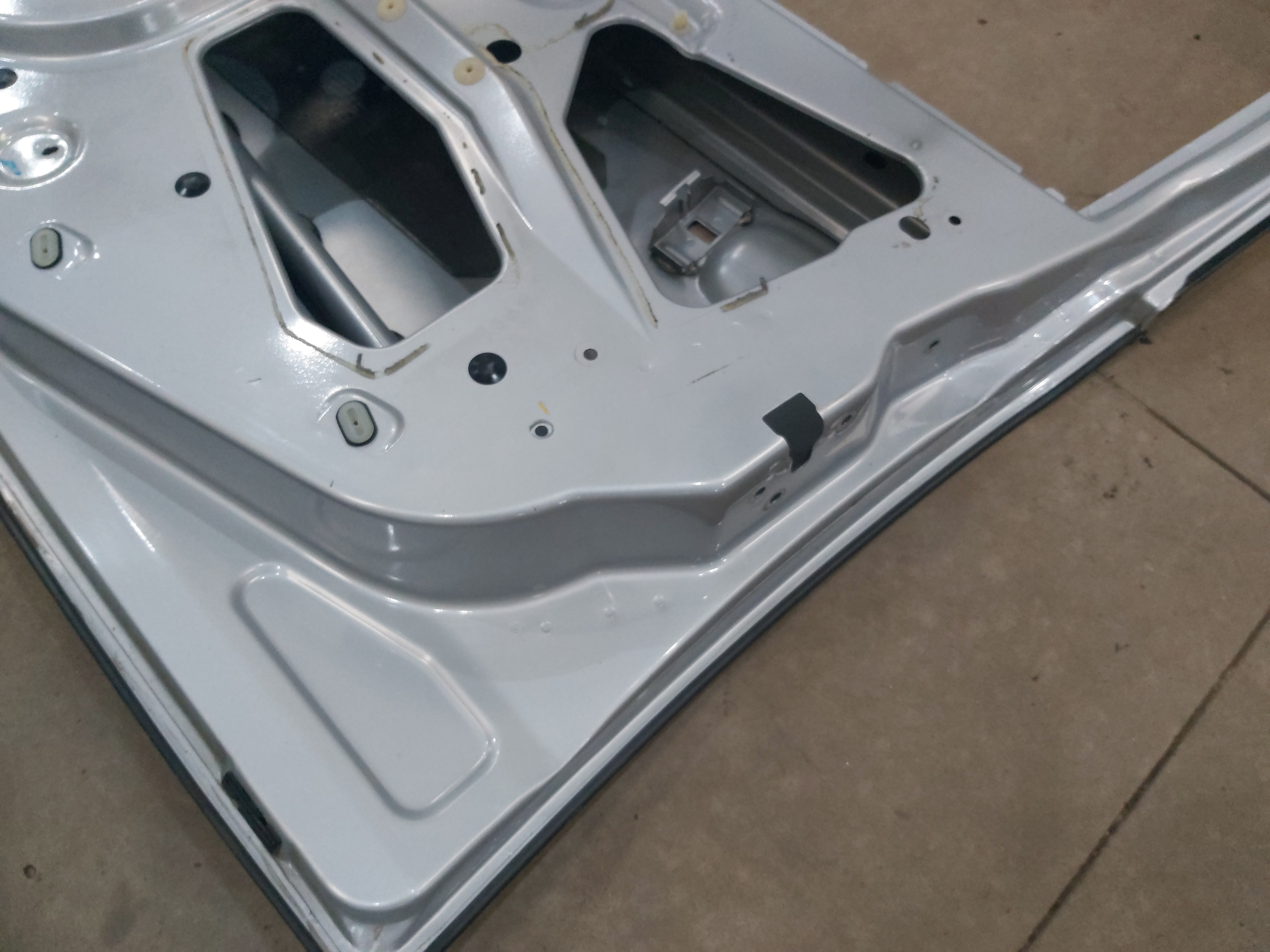 Porta Dianteira Direita Ford Fiesta Rocam 2003 A 2014 Dianteira Direito Cinza 7