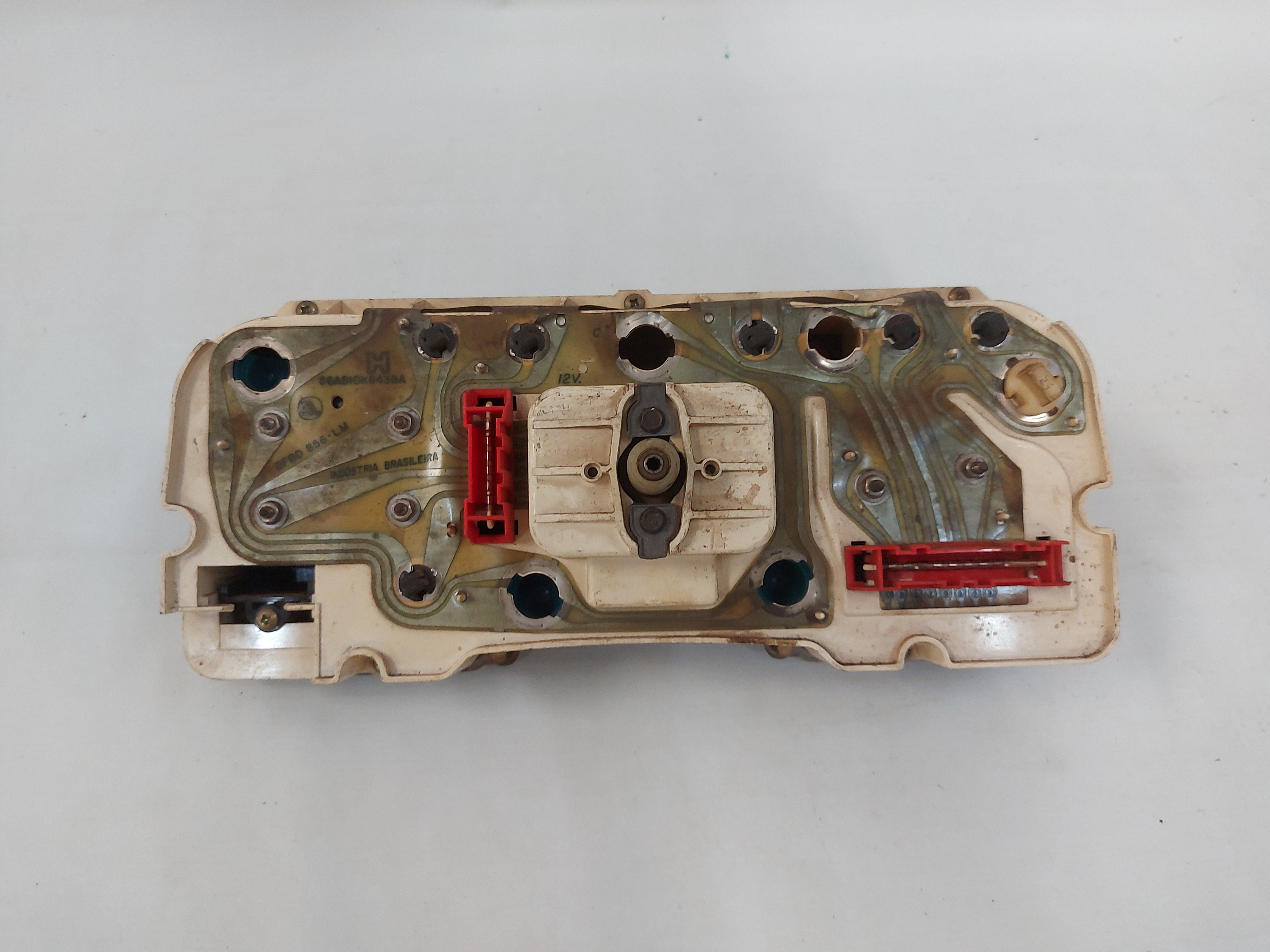 Painel De Instrumentos Ford Escort Hobby Vw Apollo C Detalhe Preto 5