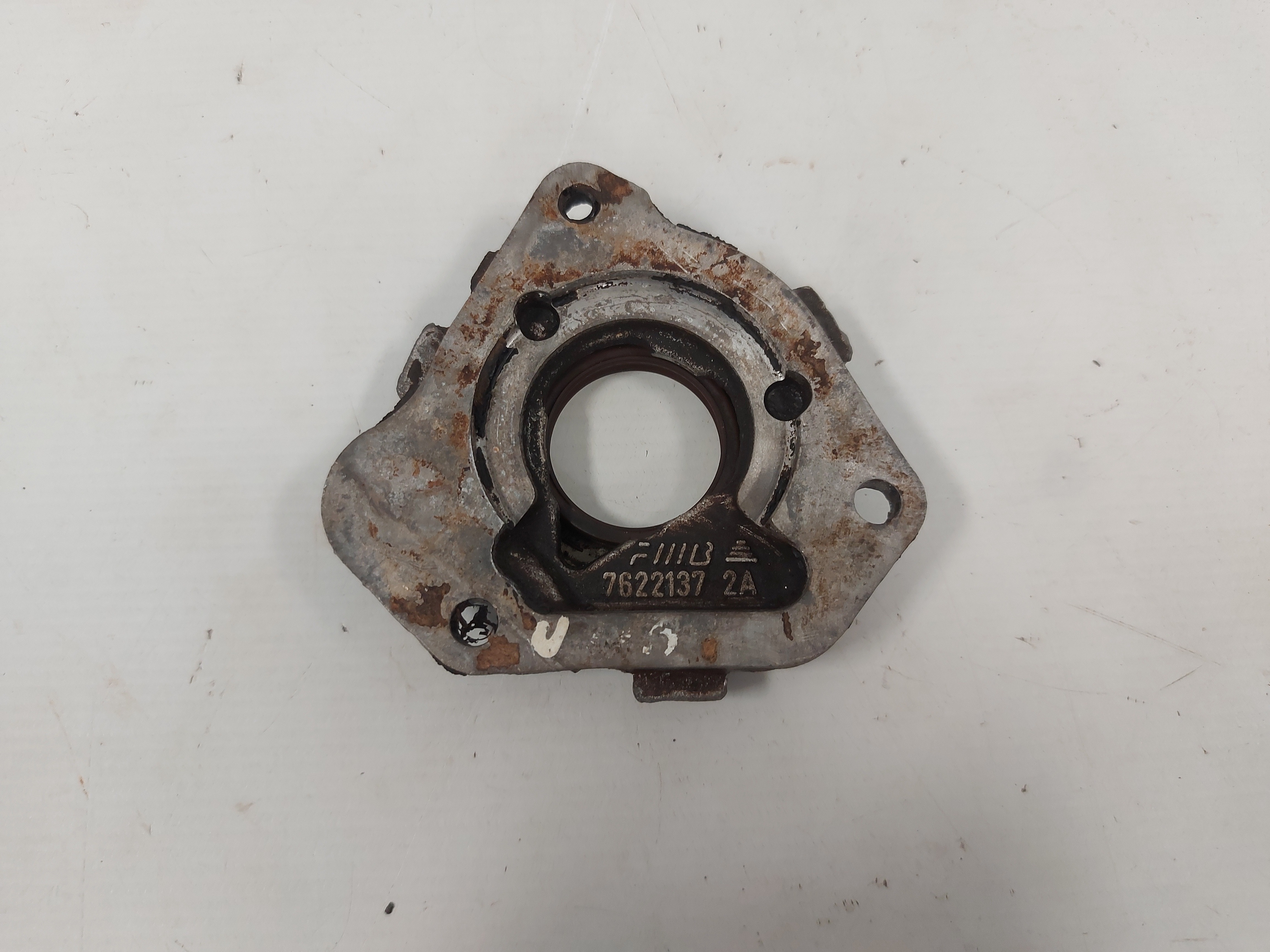 Flange Retentor Motor Fiat Uno Elba Fiasa 1.0 1995 A 1999 2