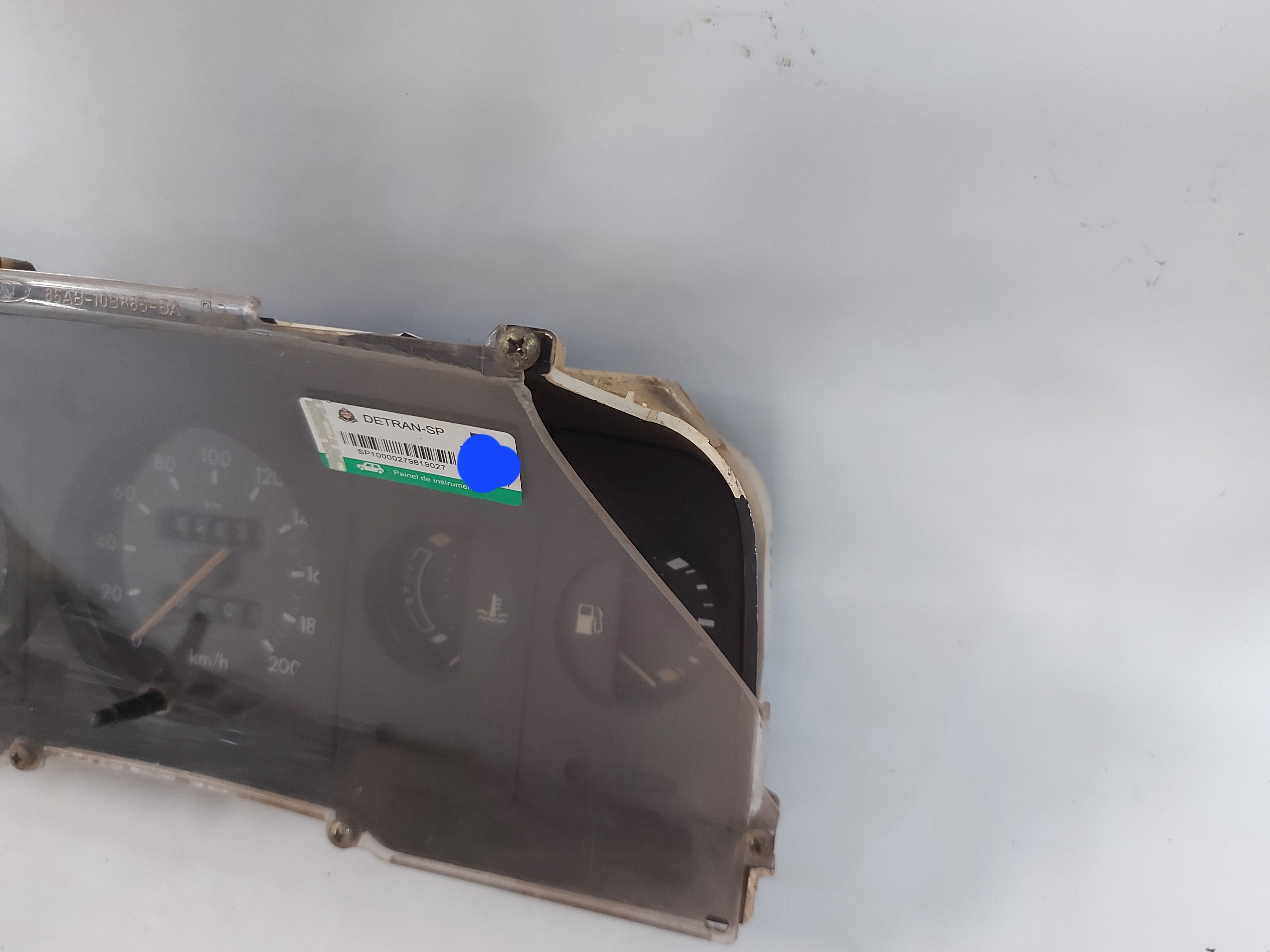 Painel De Instrumentos Ford Escort Hobby Vw Apollo C Detalhe Preto 2