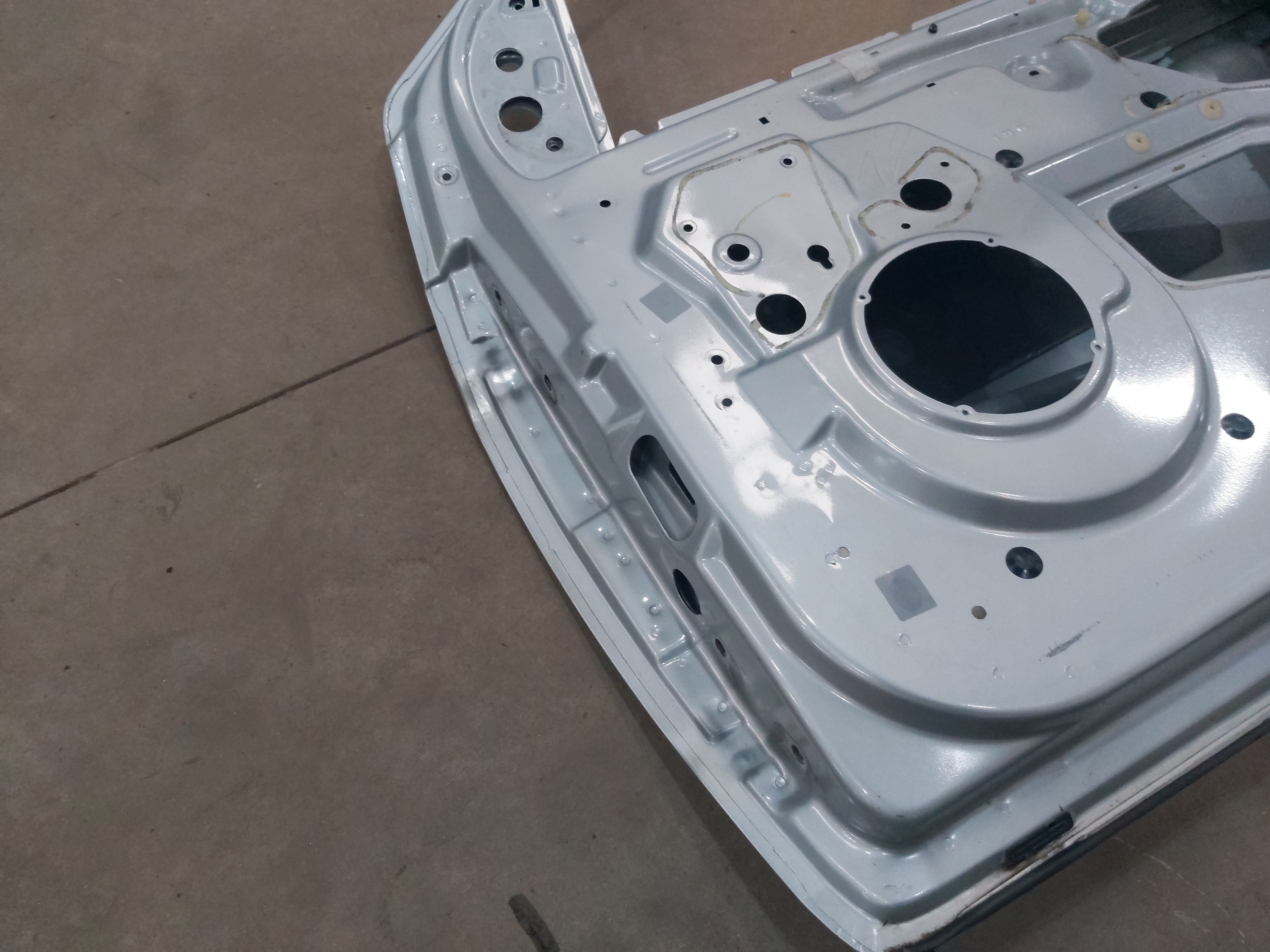 Porta Dianteira Direita Ford Fiesta Rocam 2003 A 2014 Dianteira Direito Cinza 8