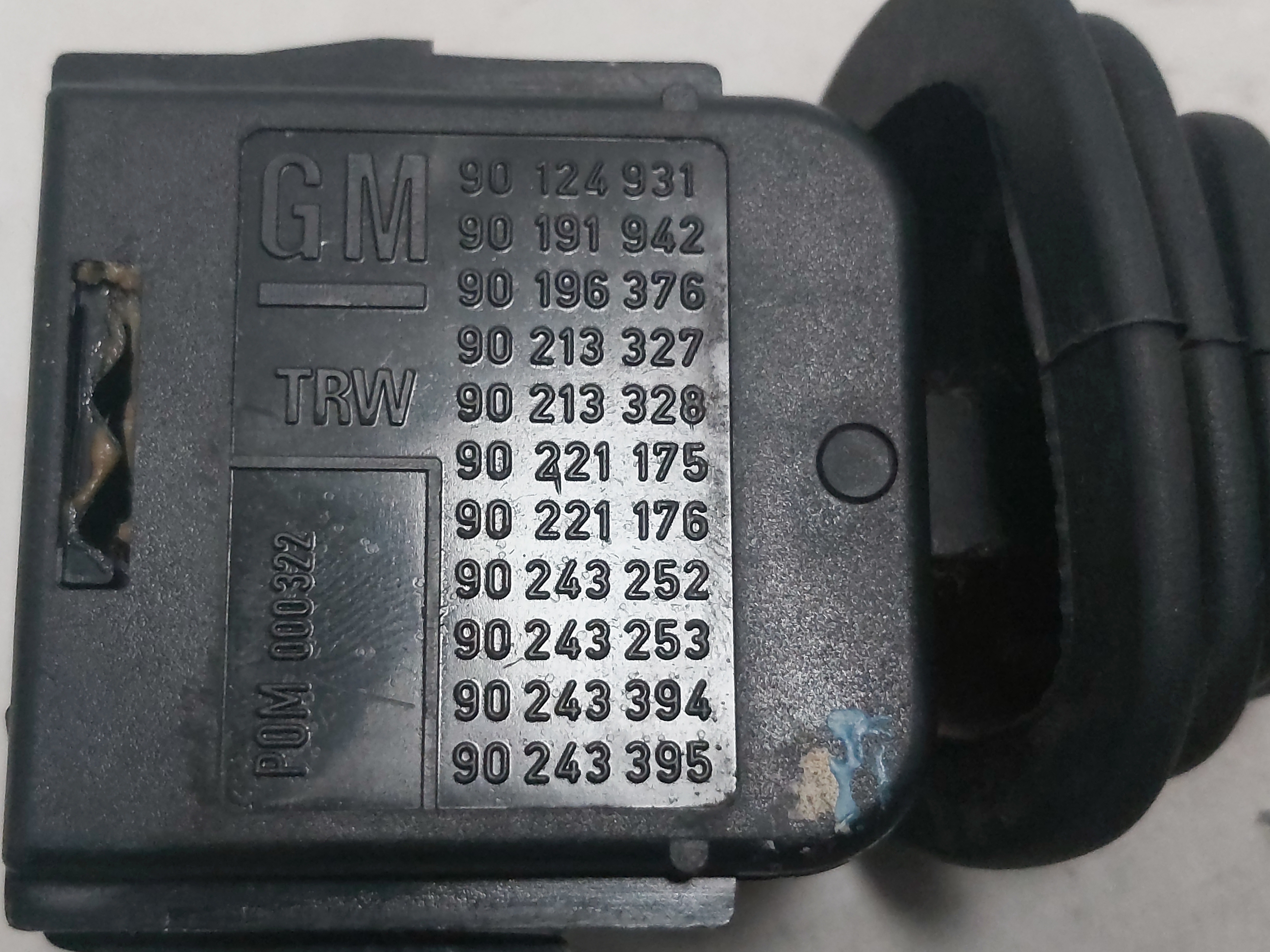 Chave Alavanca Limpador Parabrisa Corsa Astra Zafira Vectra 5