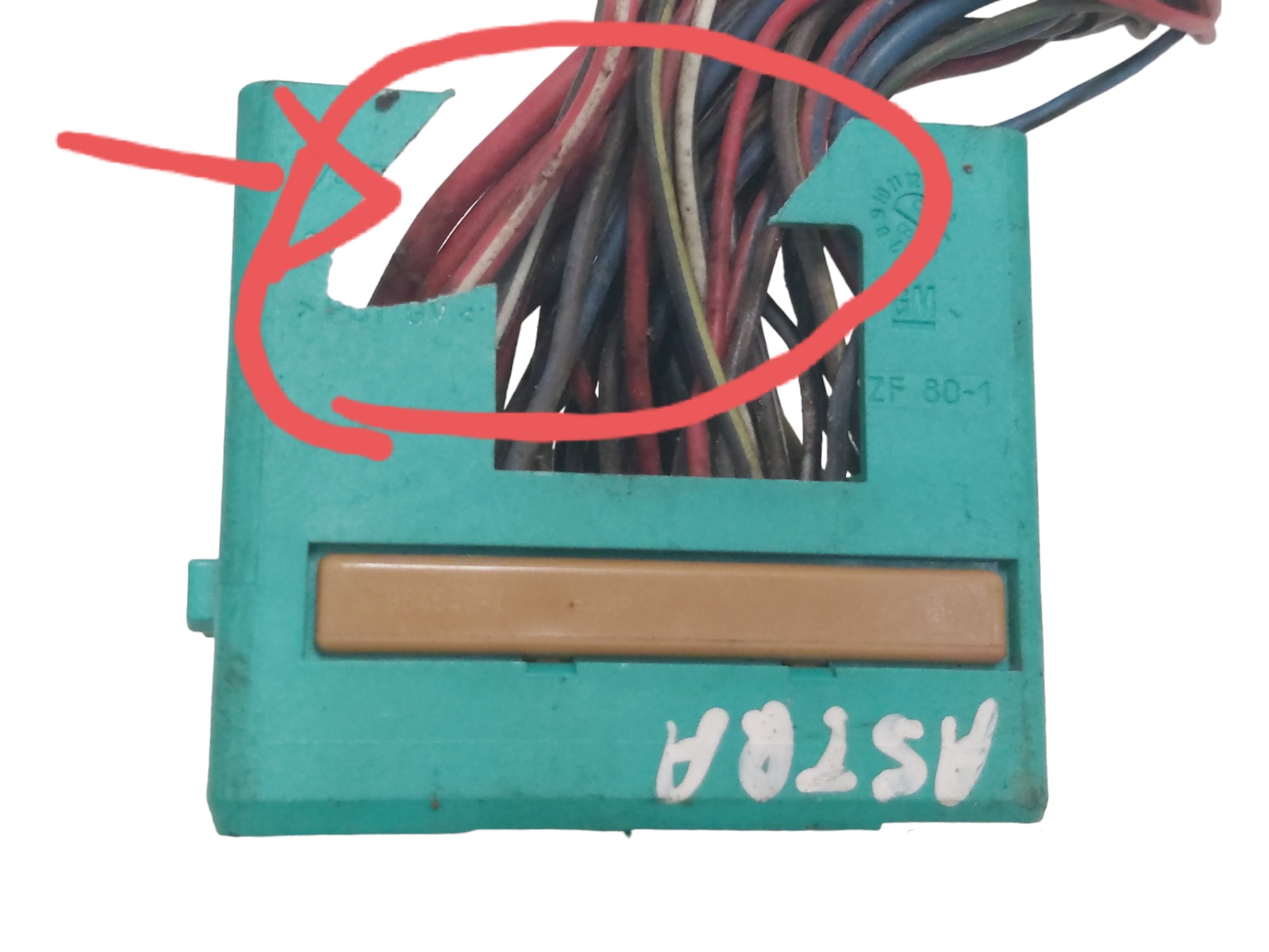 Conector Tomada Chicote Ignição Astra 99 2000 2001 2003 5