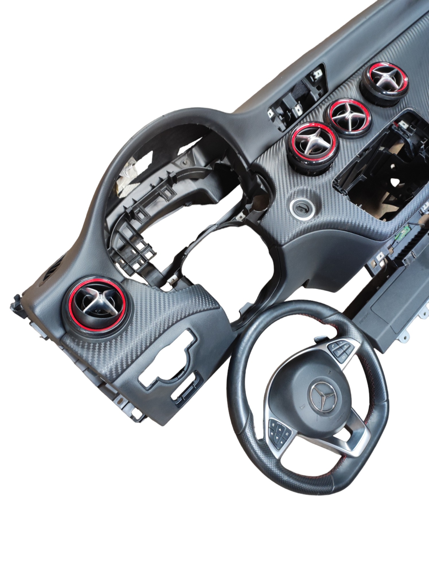 Painel Tabelier Mercedes A250 2016 Detalhe 2