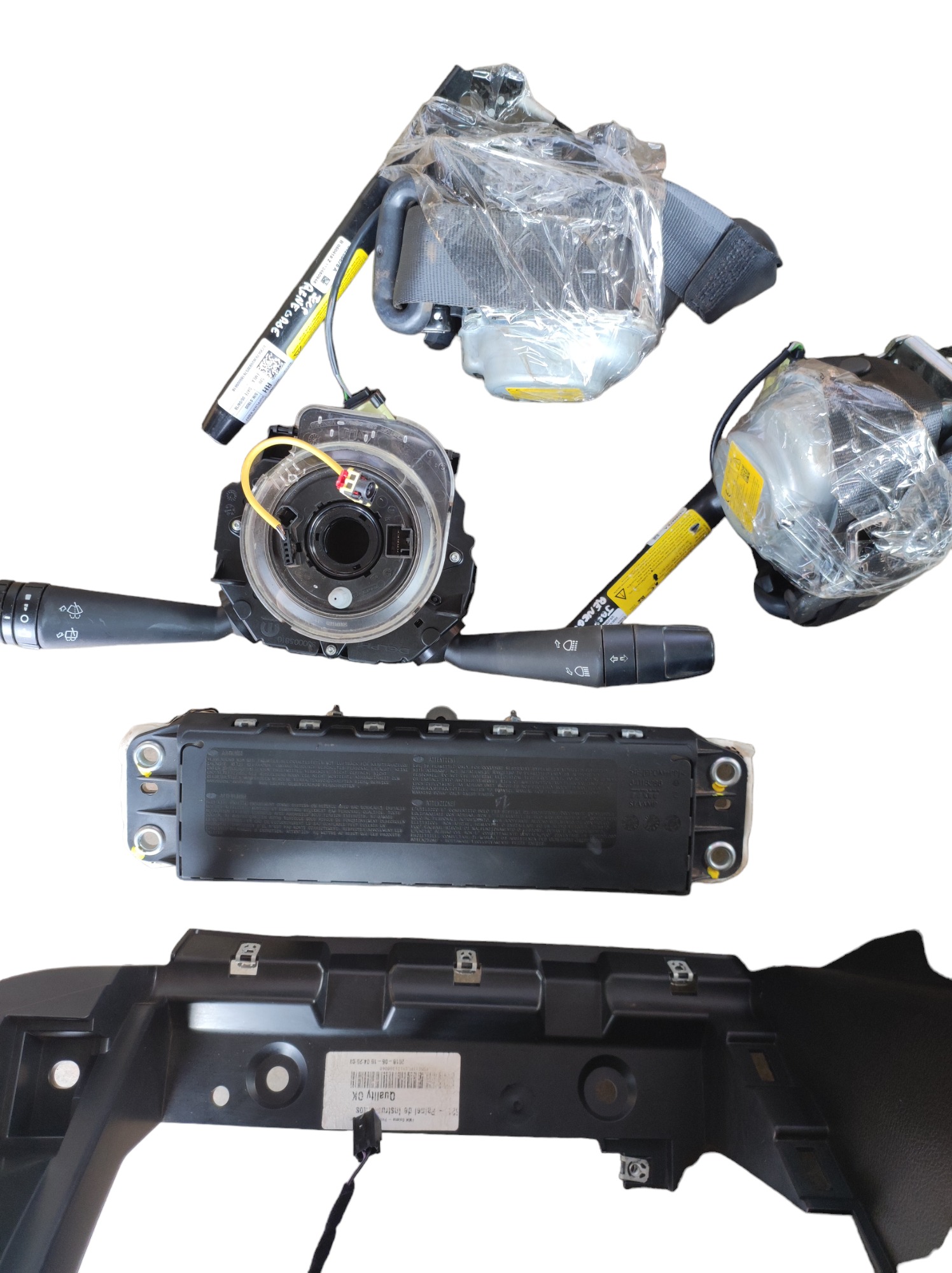 Kit airbag Renegade 2017 com detalhe. 5